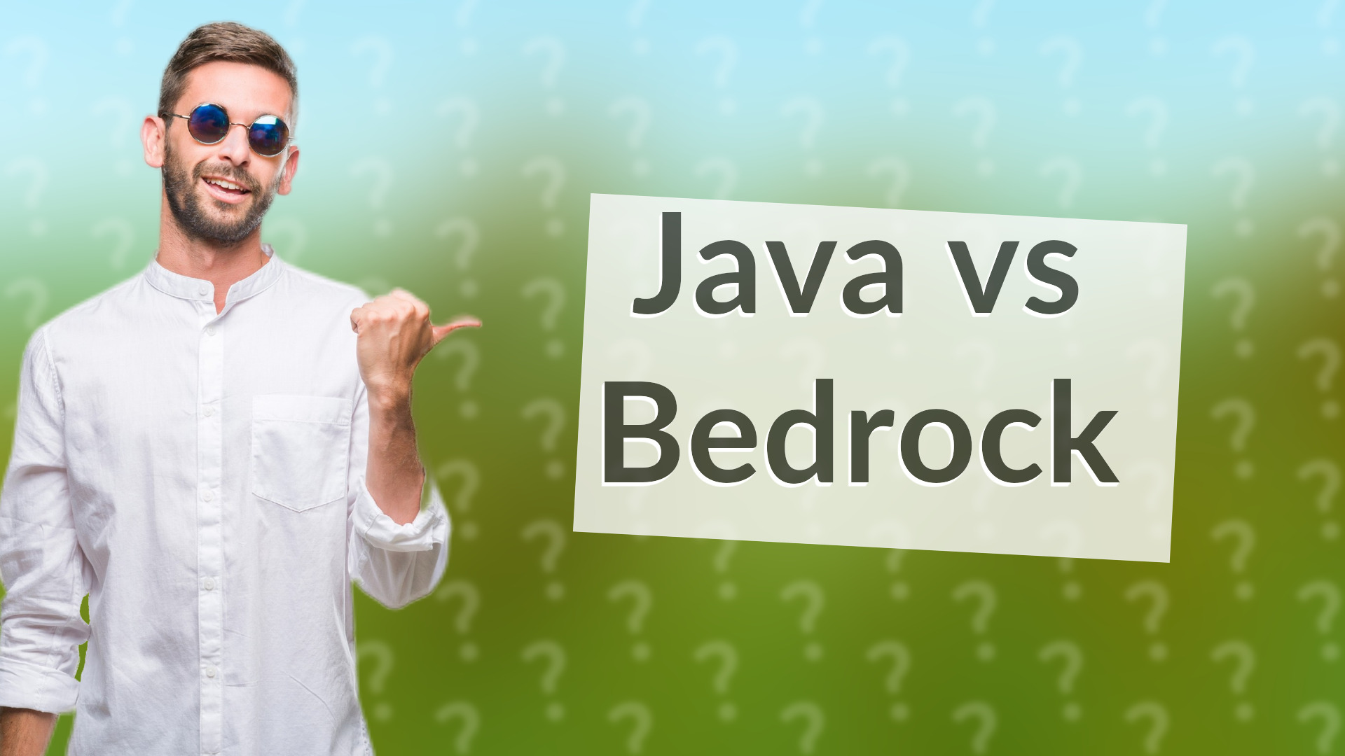 Java vs Bedrock