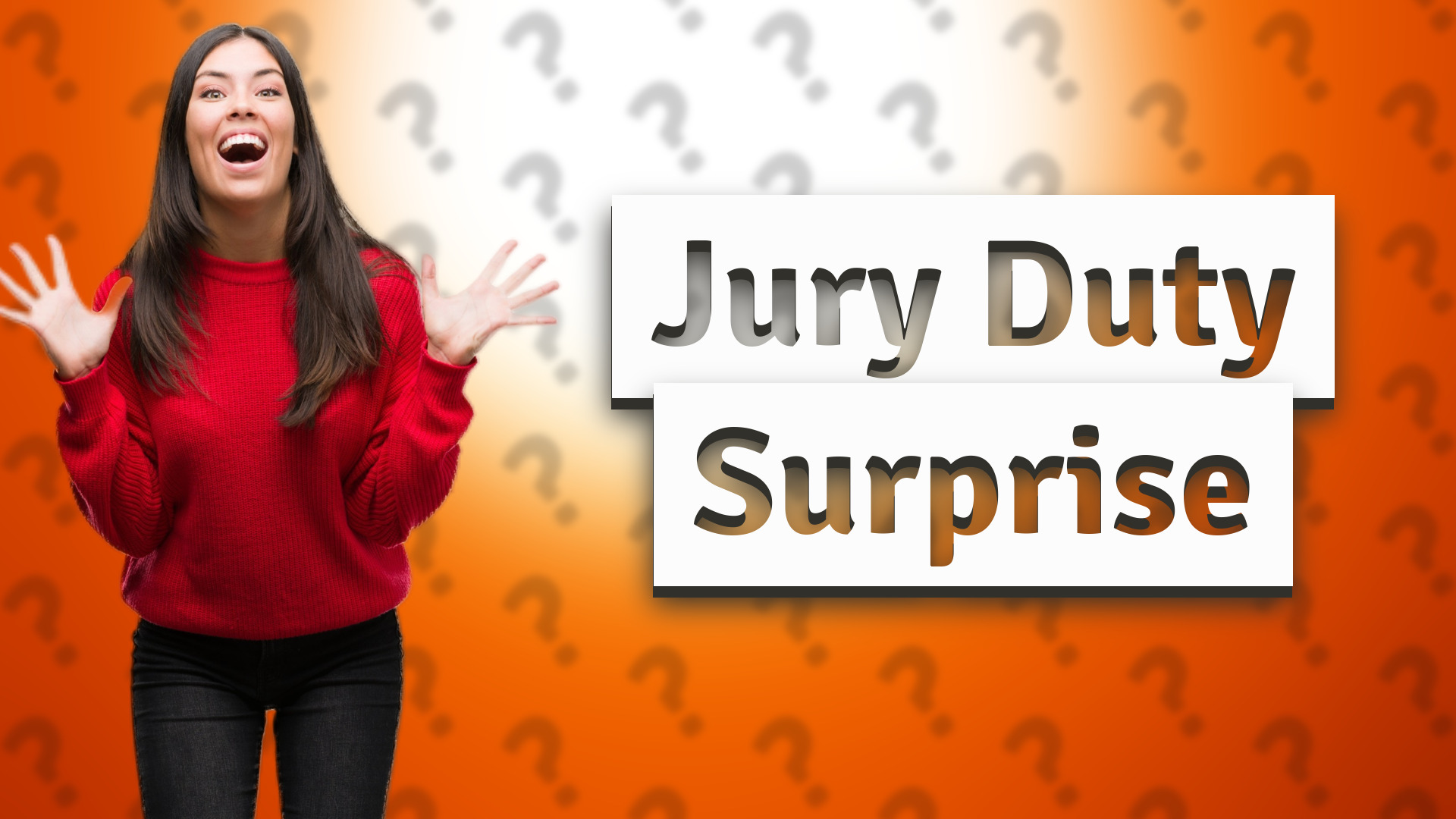 Jury Duty Surprise