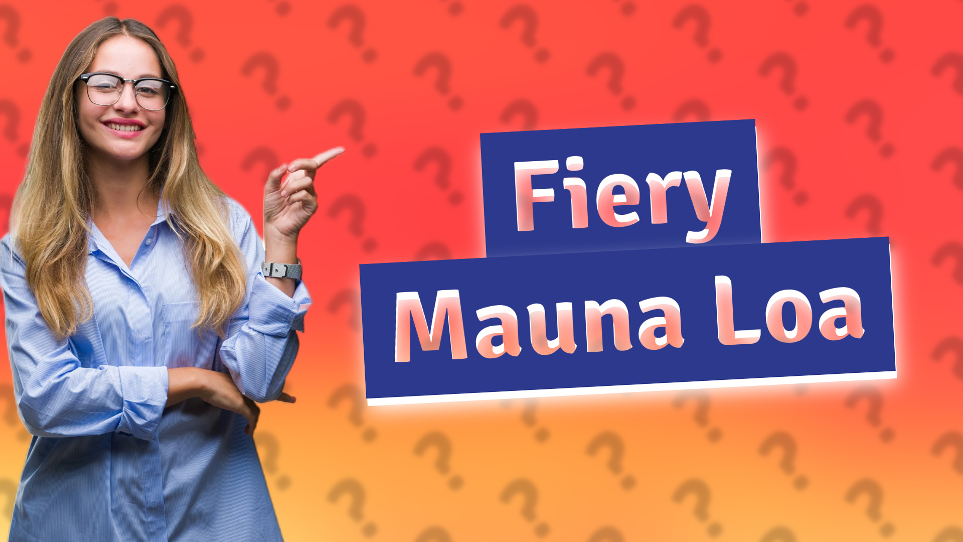 Fiery Mauna Loa
