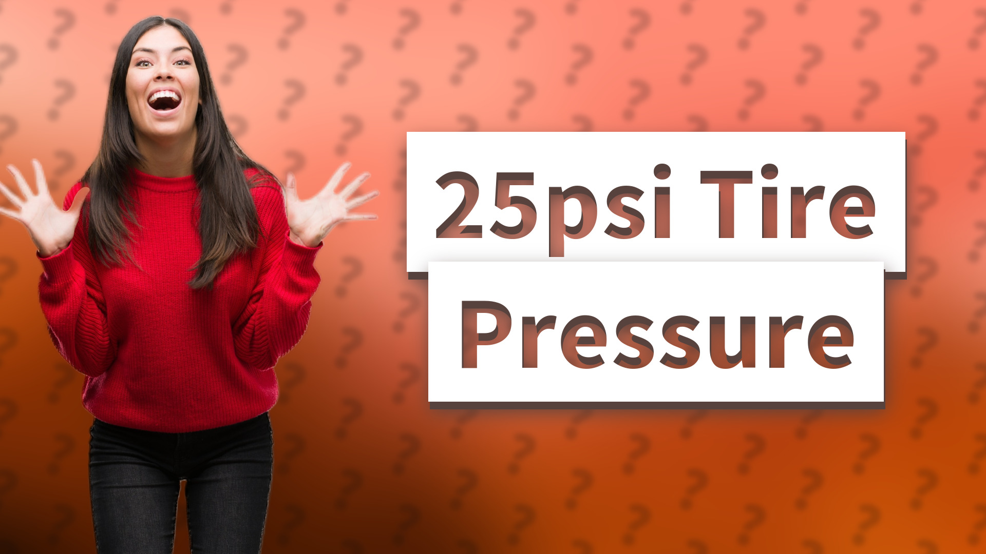 25psi Tire Pressure