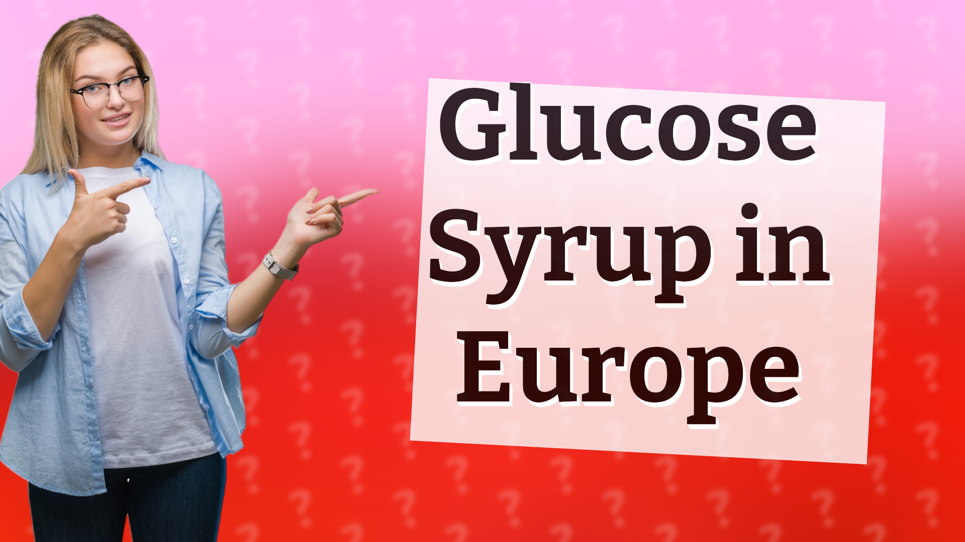 Glucose Syrup in Europe