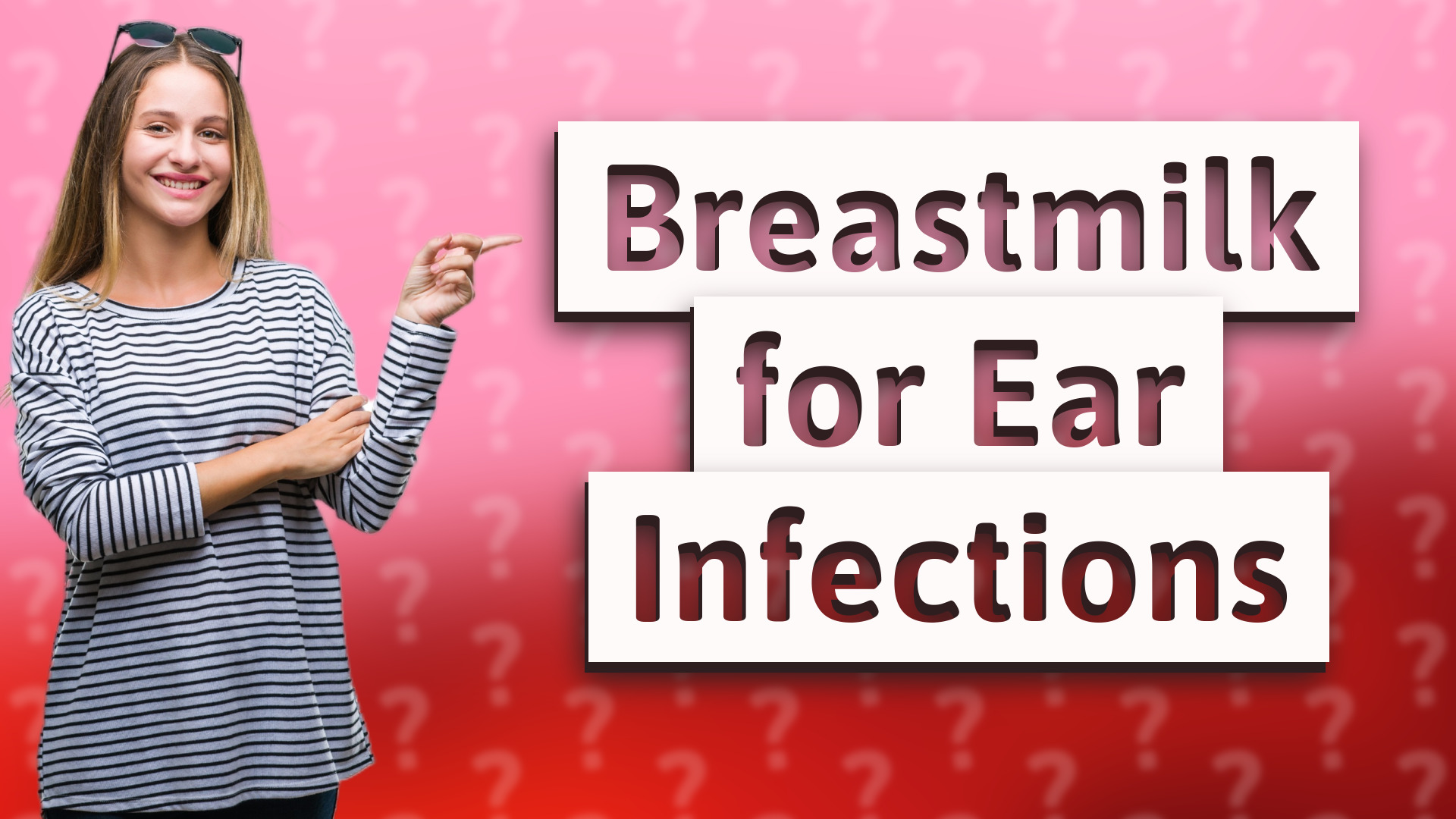 Breastmilk for Ear Infections