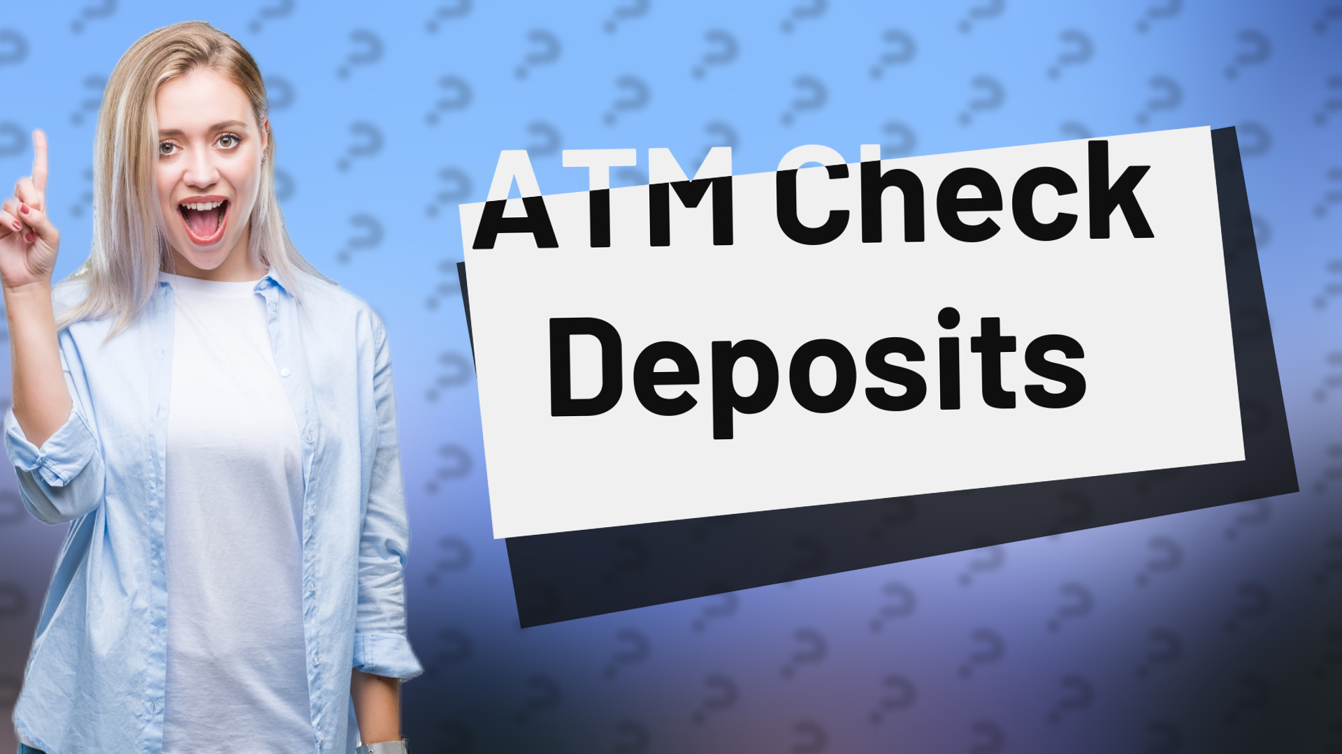 ATM Check Deposits