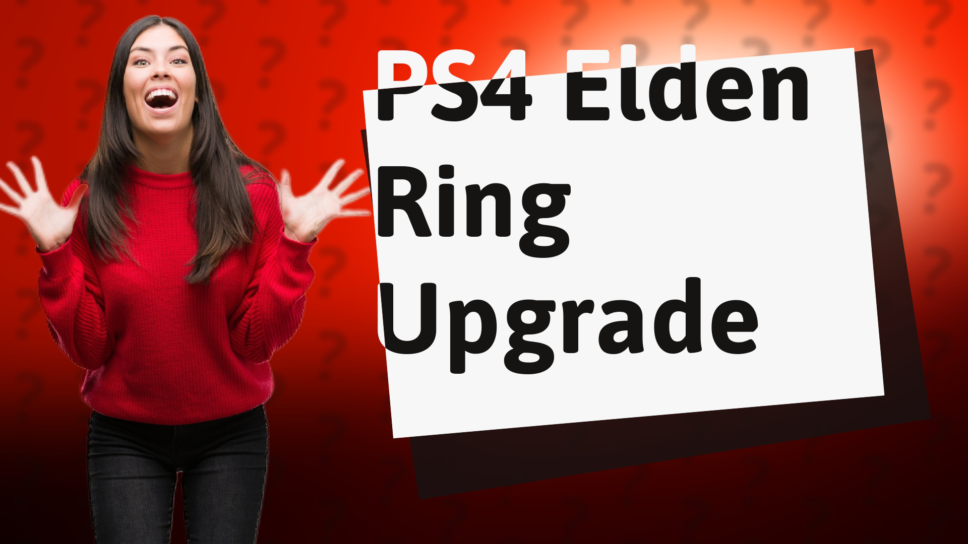 PS4 Elden Ring Upgrade