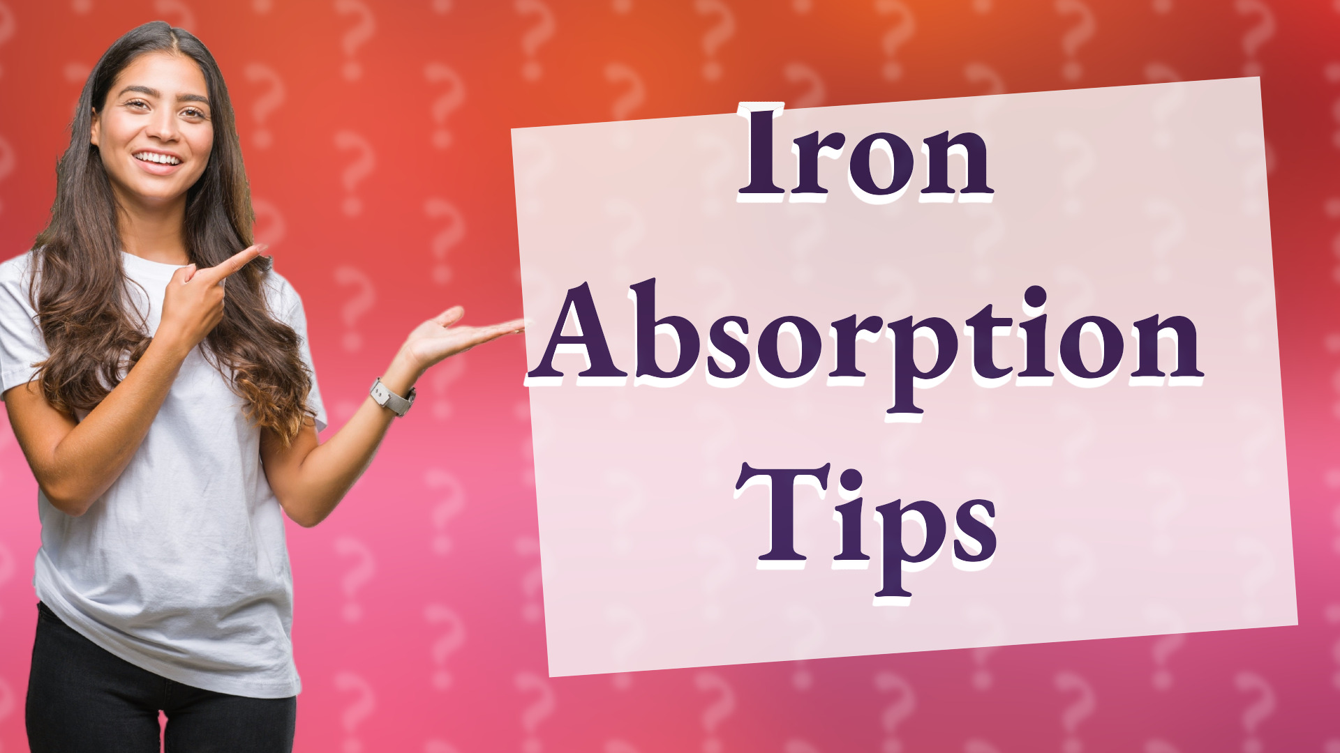 Iron Absorption Tips