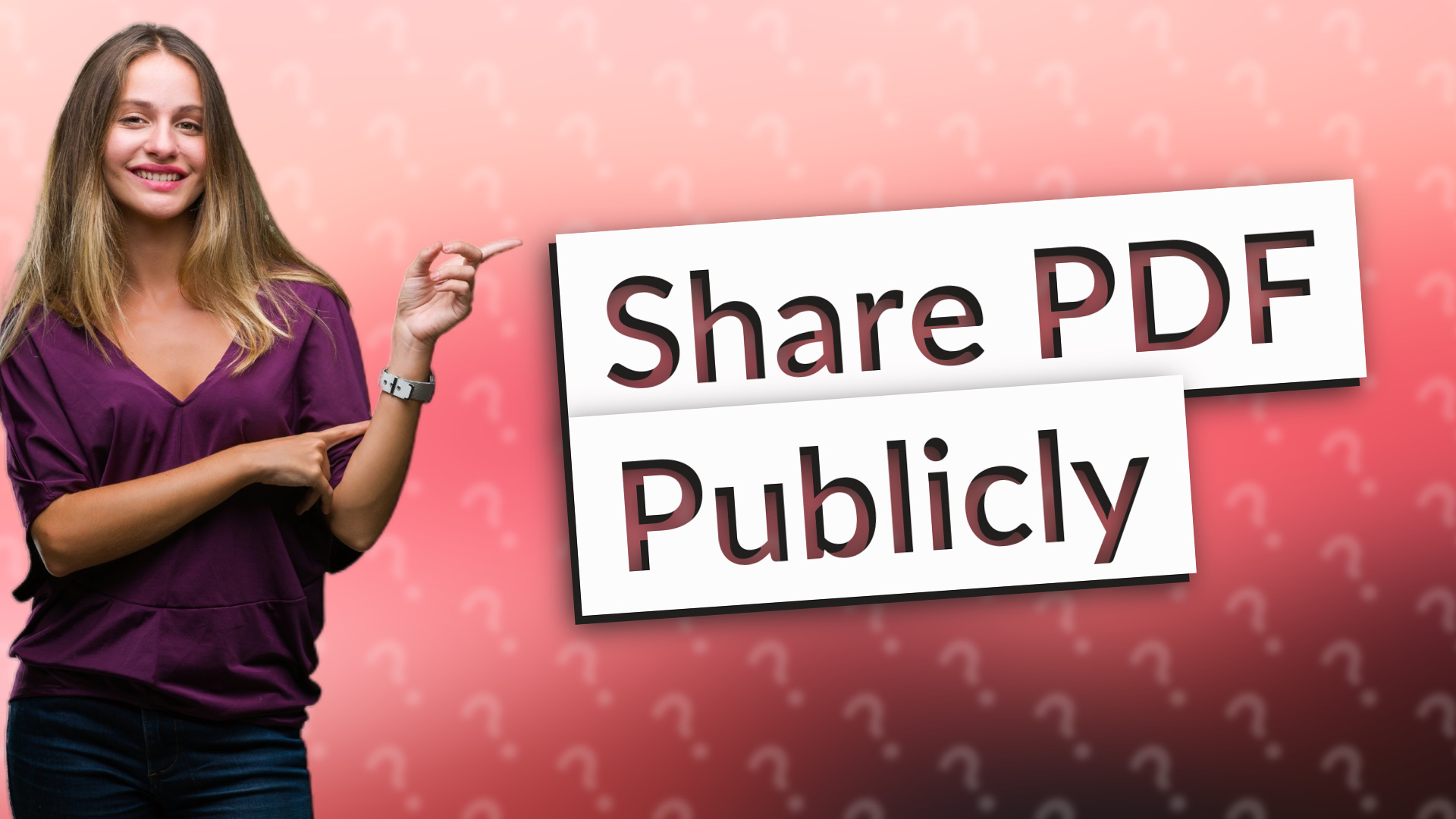Share PDF Publicly