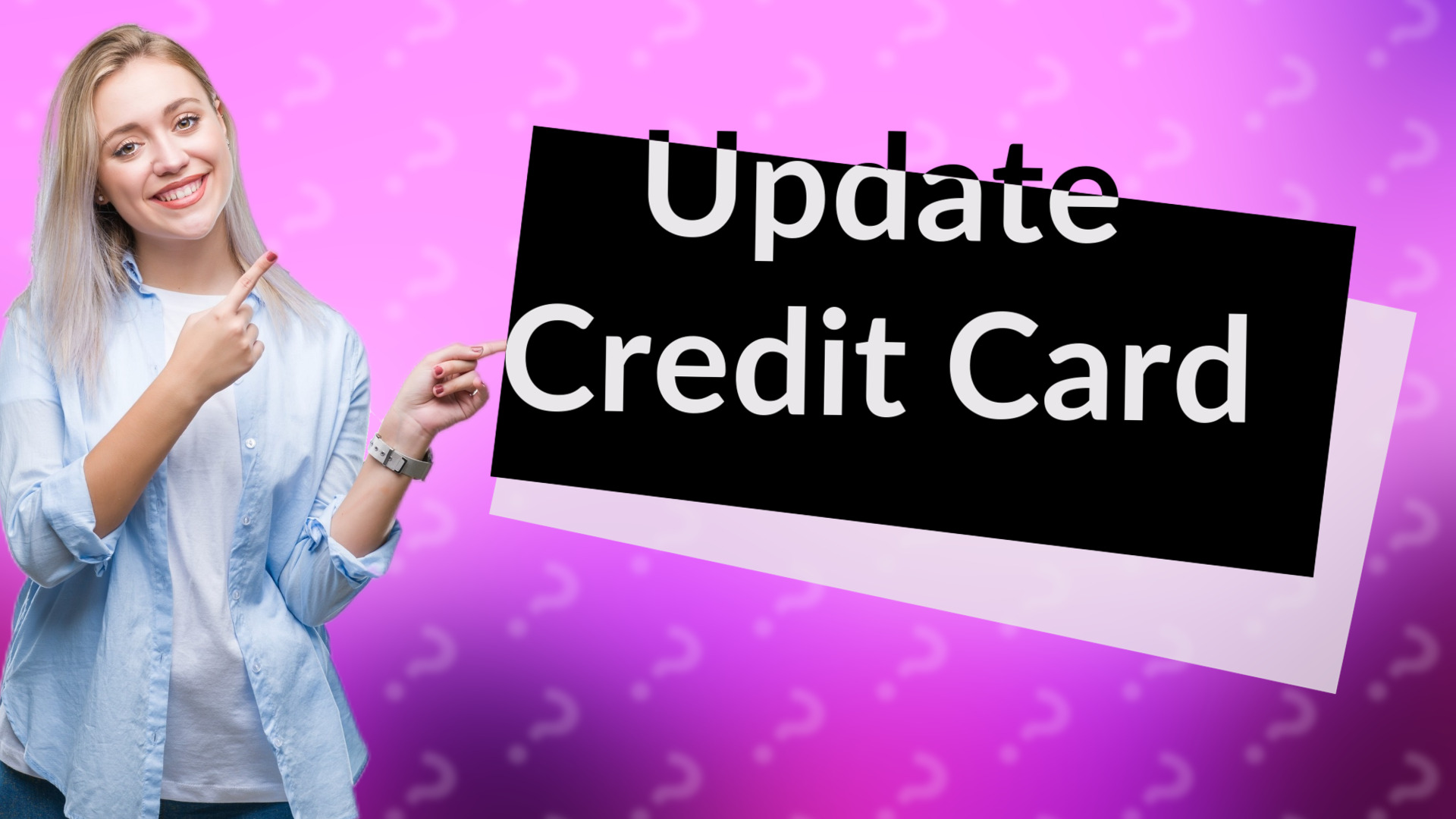 Update Credit Card
