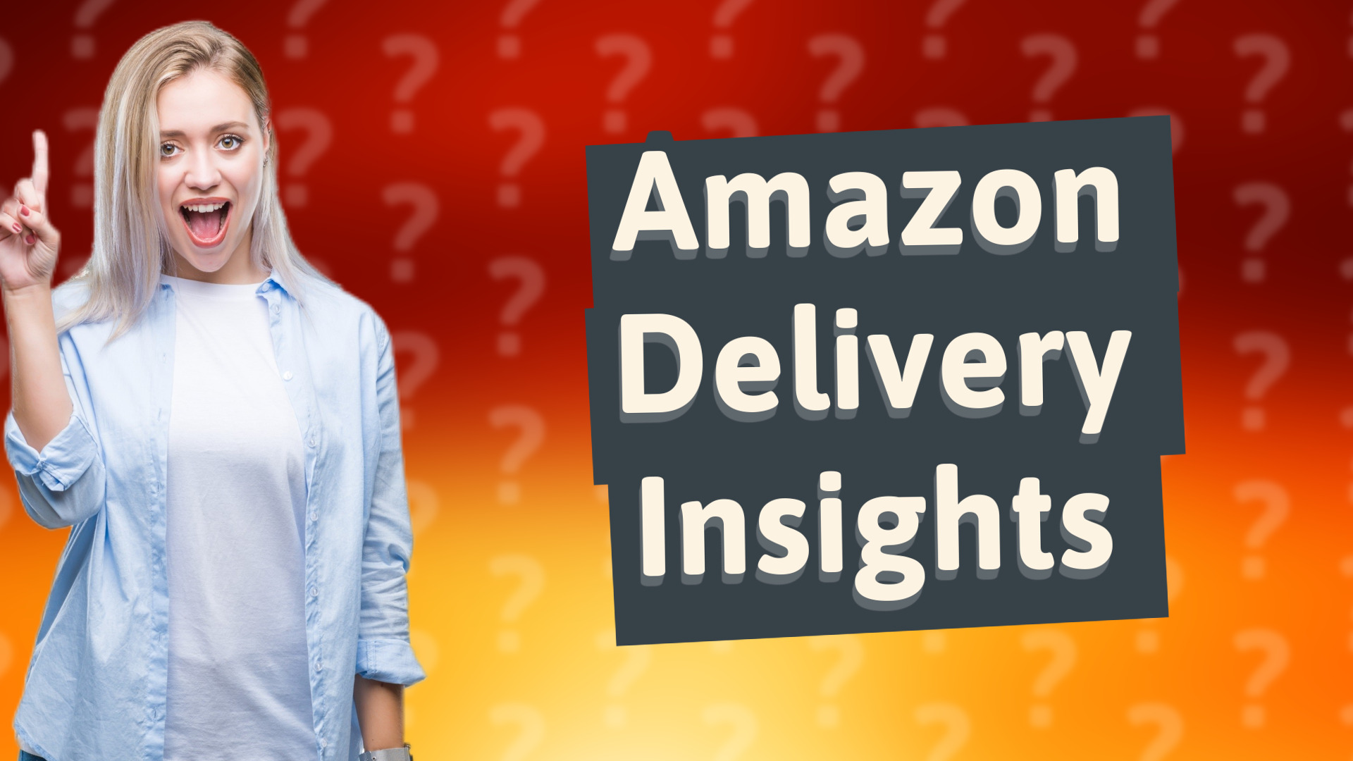 Amazon Delivery Insights