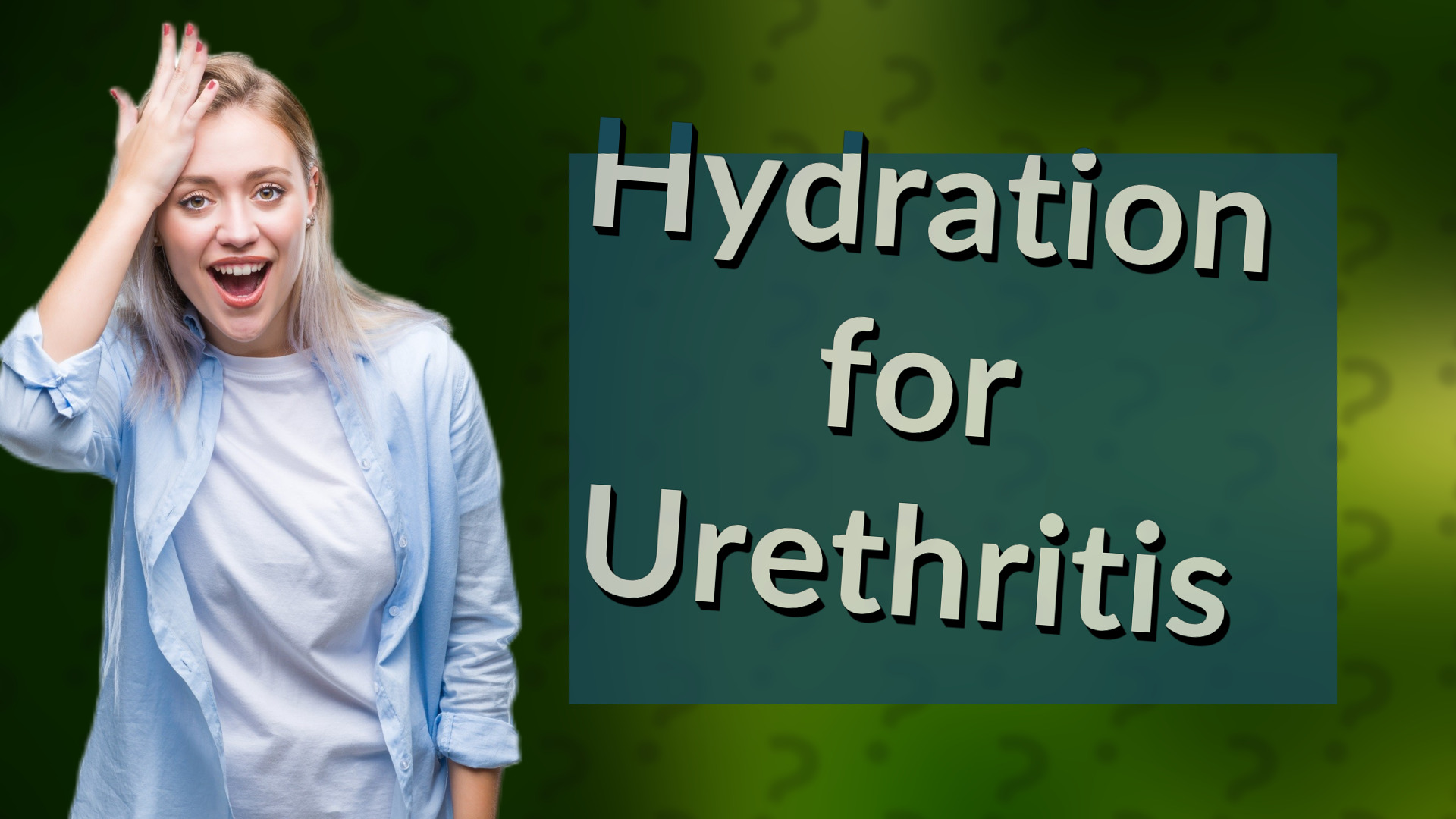 Hydration for Urethritis