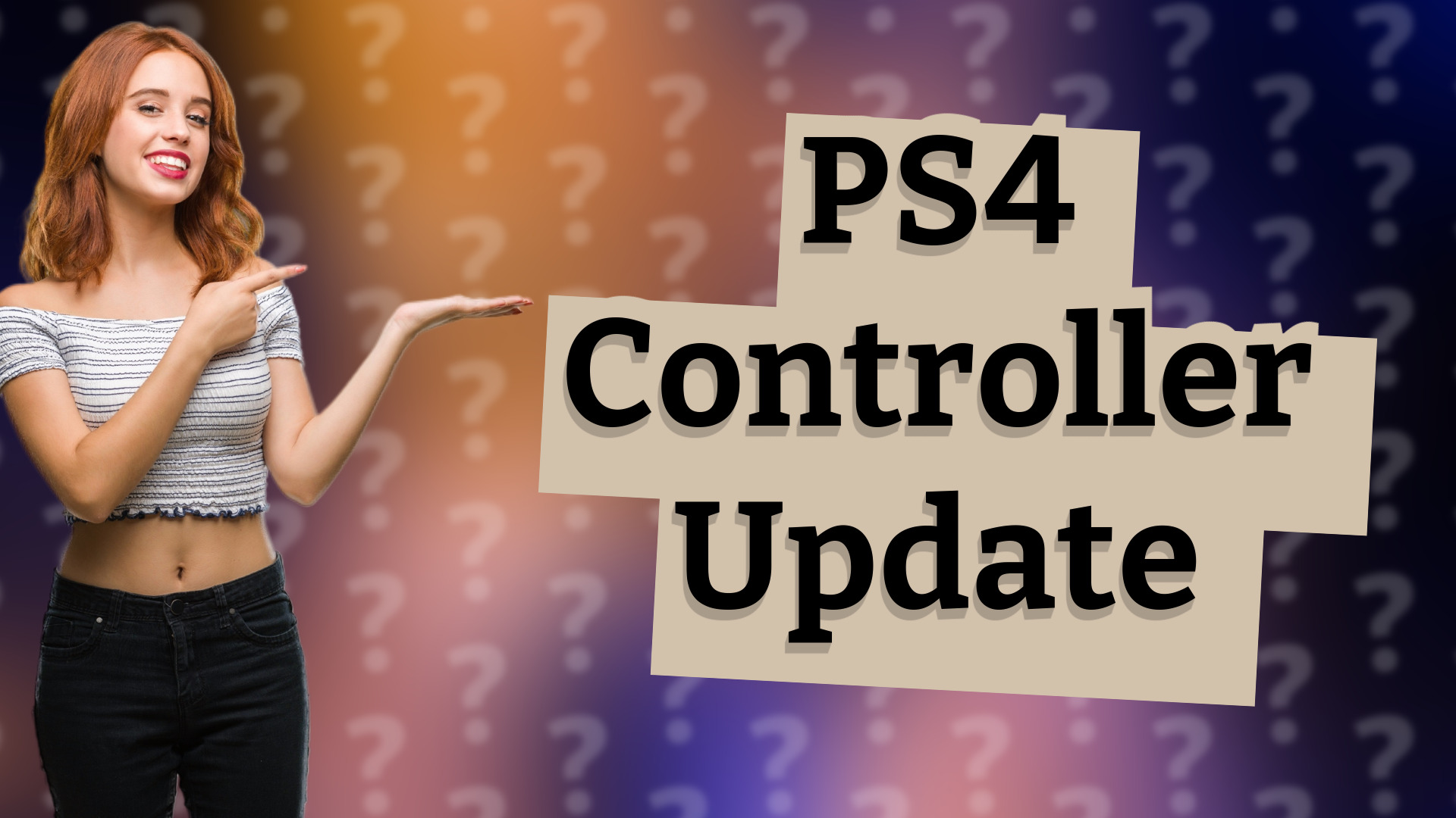 PS4 Controller Update
