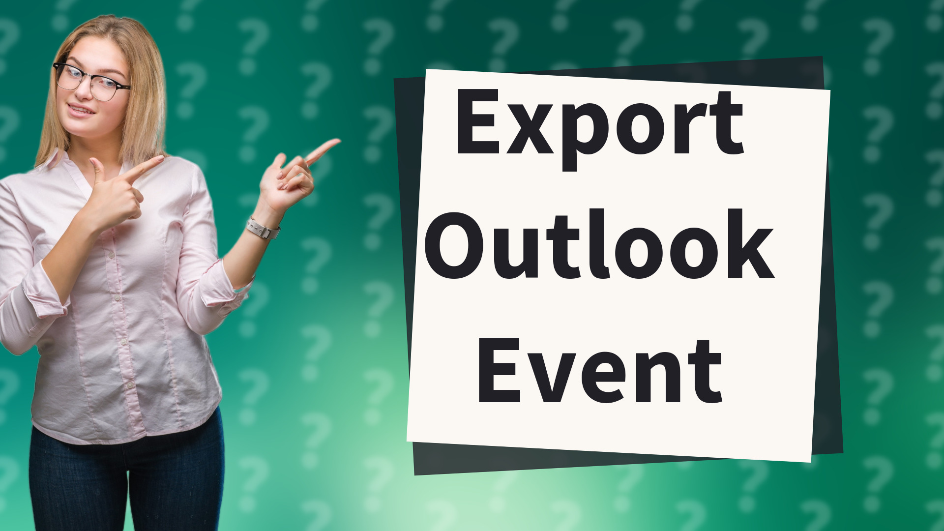 Export Outlook Event