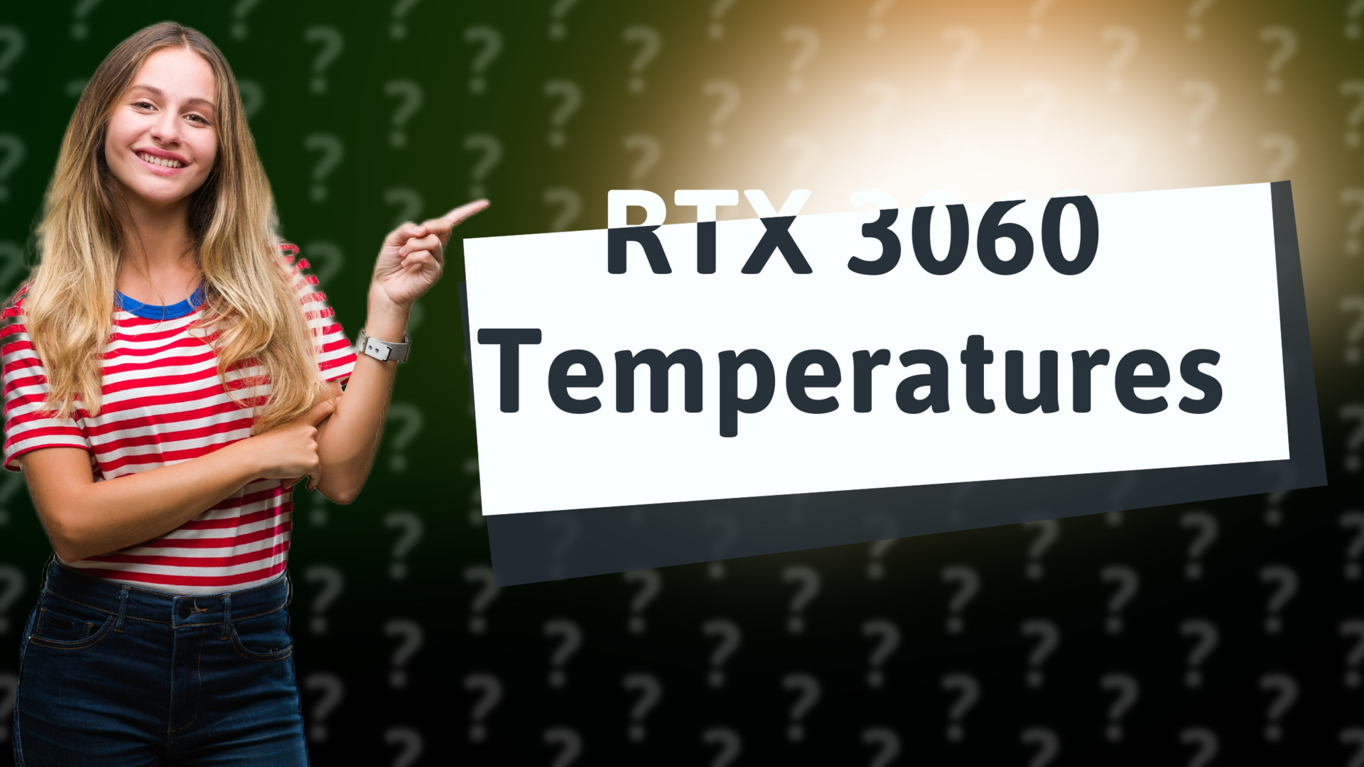 RTX 3060 Temperatures