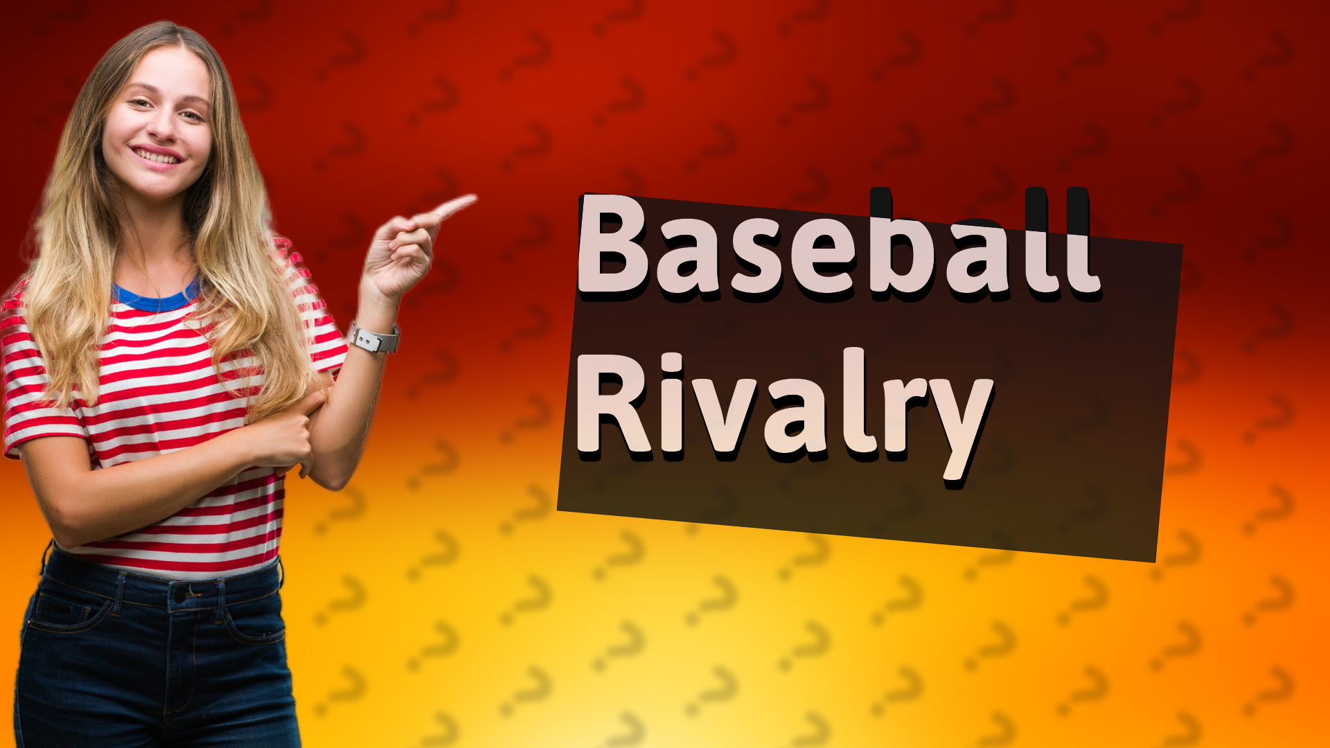 Baseball Rivalry