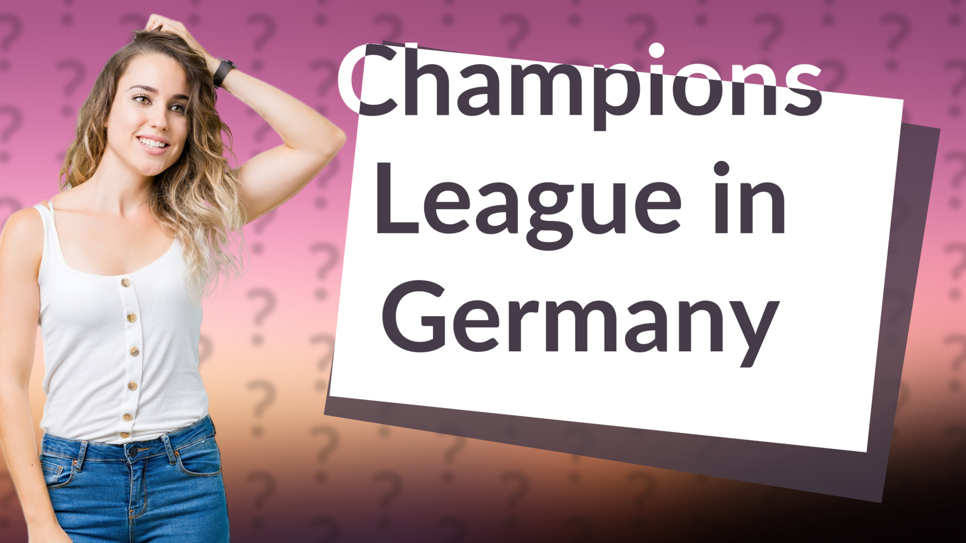 Champions League in Germany