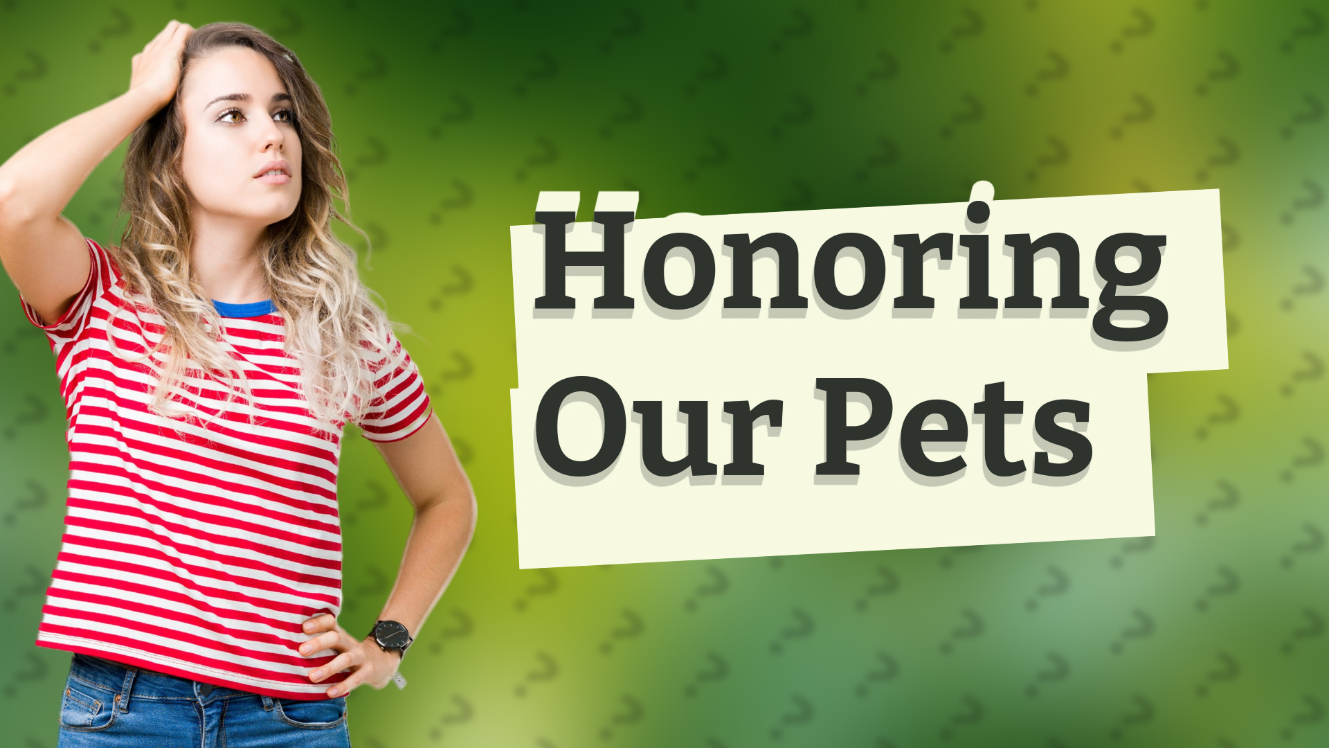 Honoring Our Pets