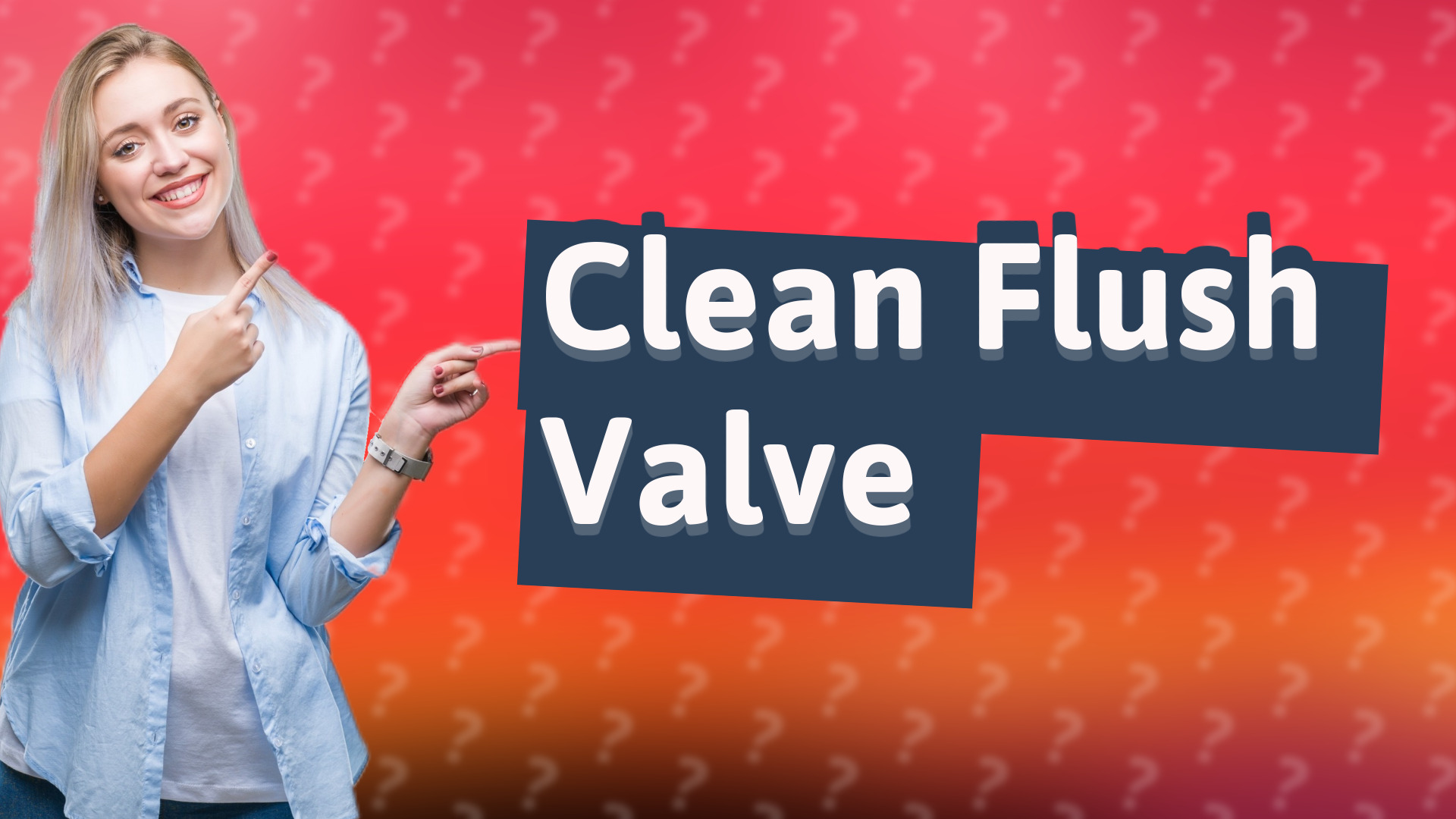 Clean Flush Valve