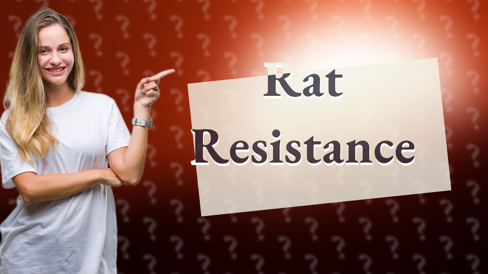 Rat Resistance