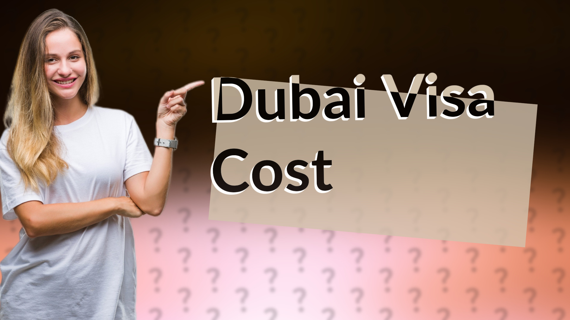 Dubai Visa Cost
