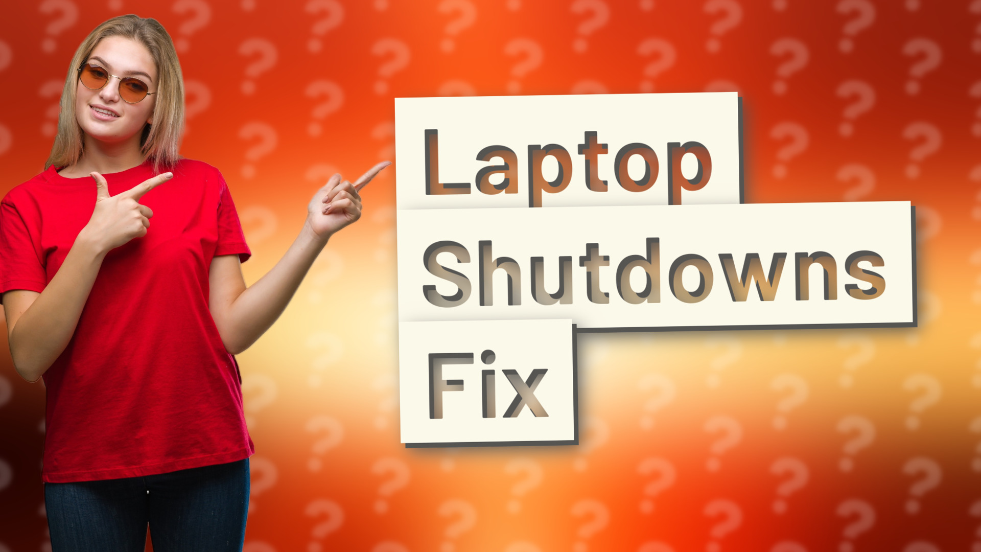 Laptop Shutdowns Fix