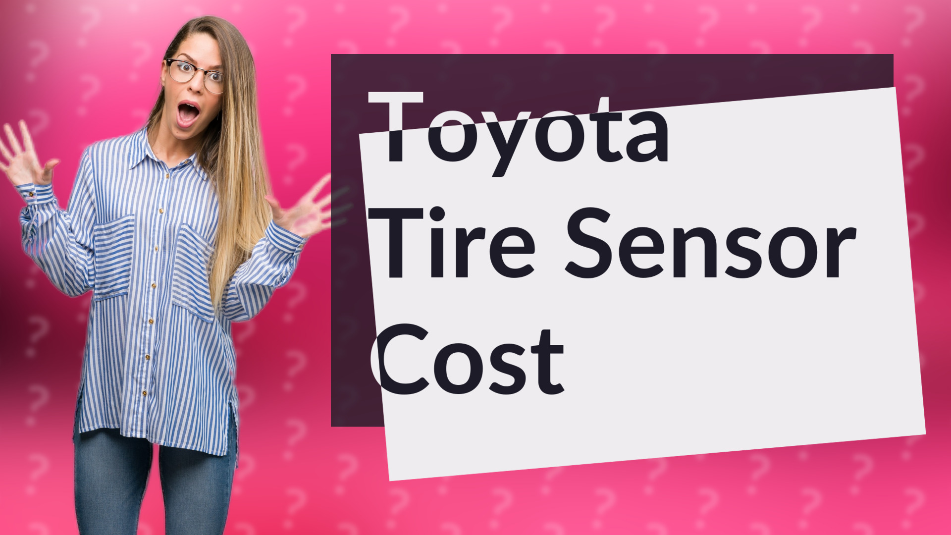 Toyota Tire Sensor Cost
