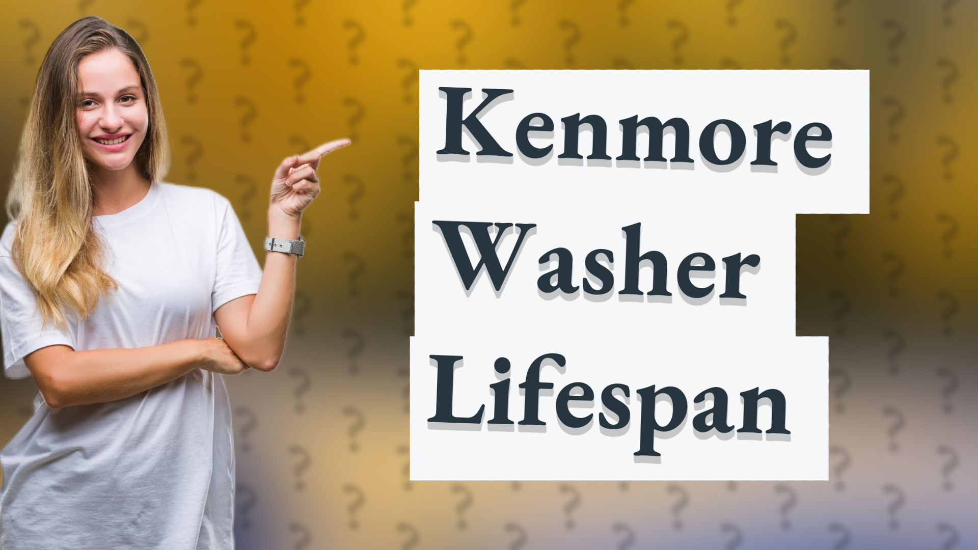 Kenmore Washer Lifespan