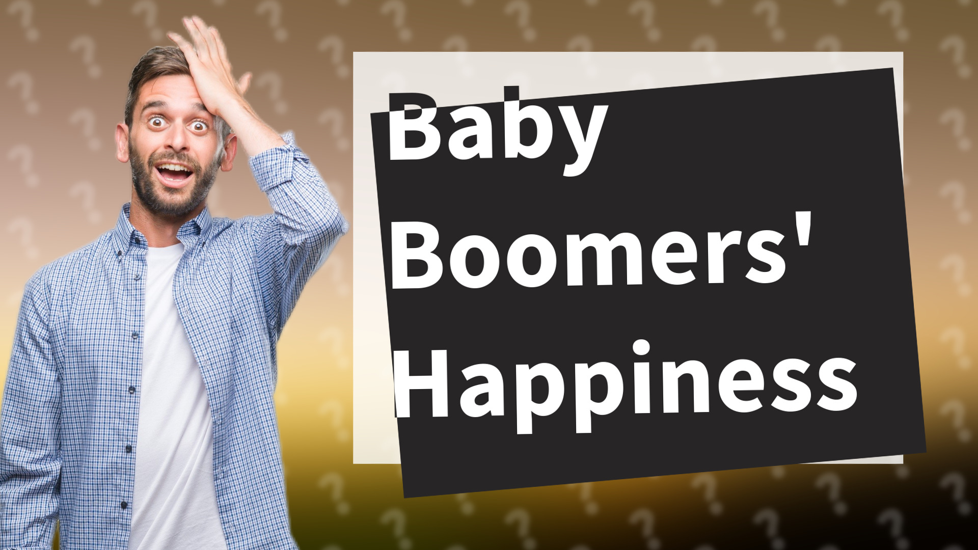 Baby Boomers' Happiness