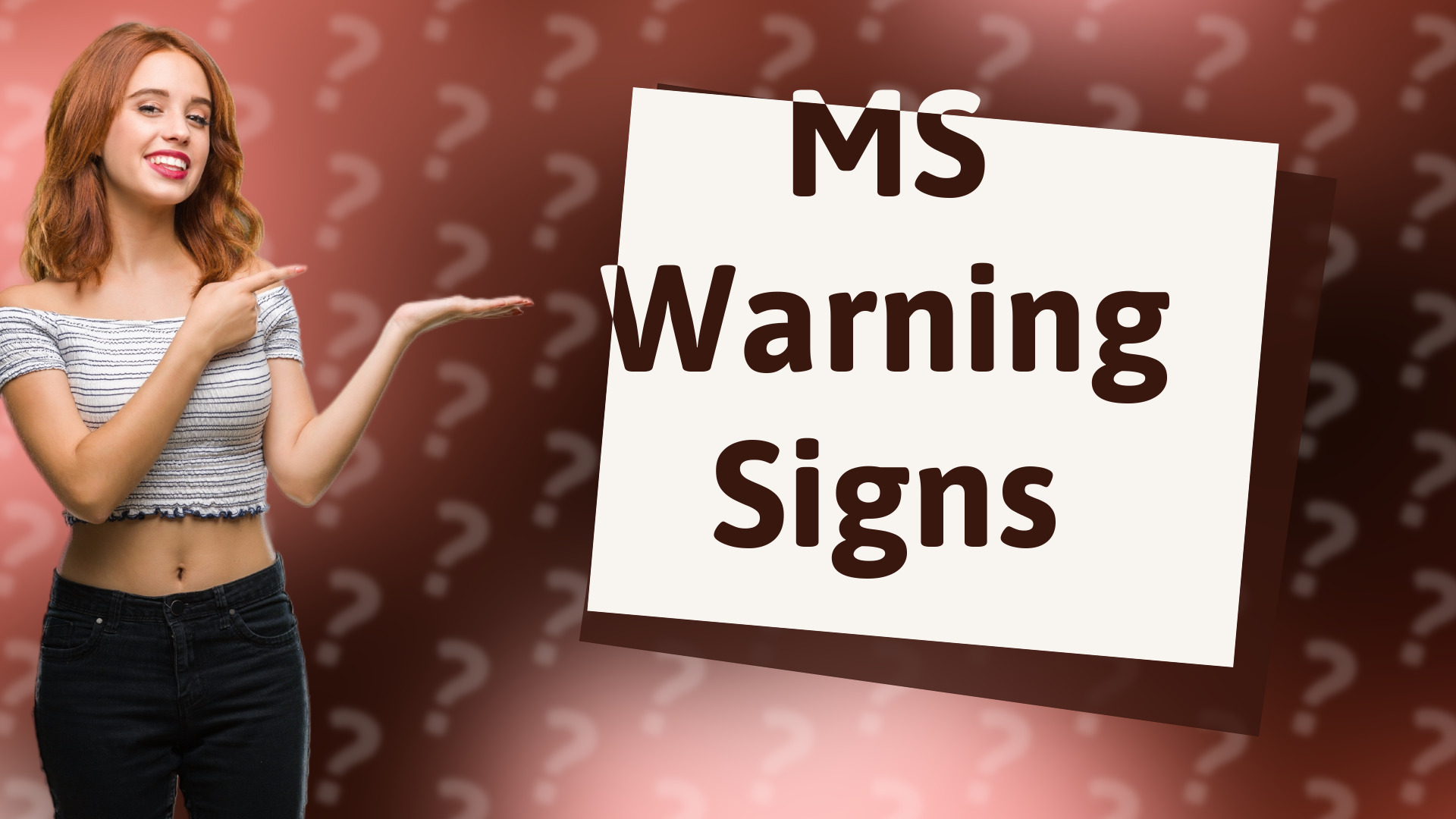 MS Warning Signs