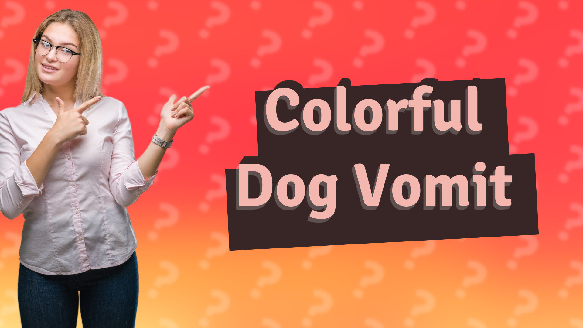 Colorful Dog Vomit