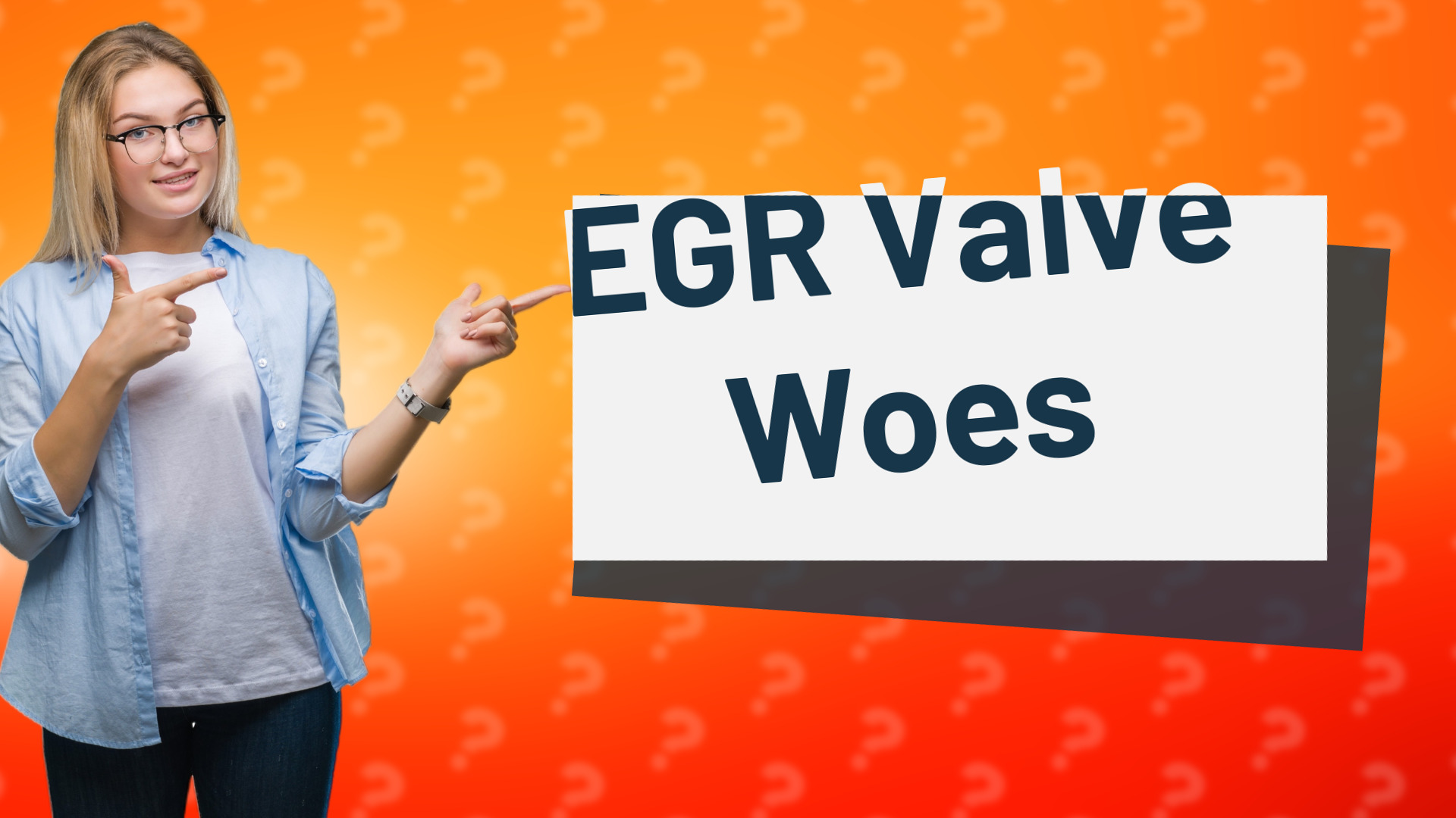 EGR Valve Woes