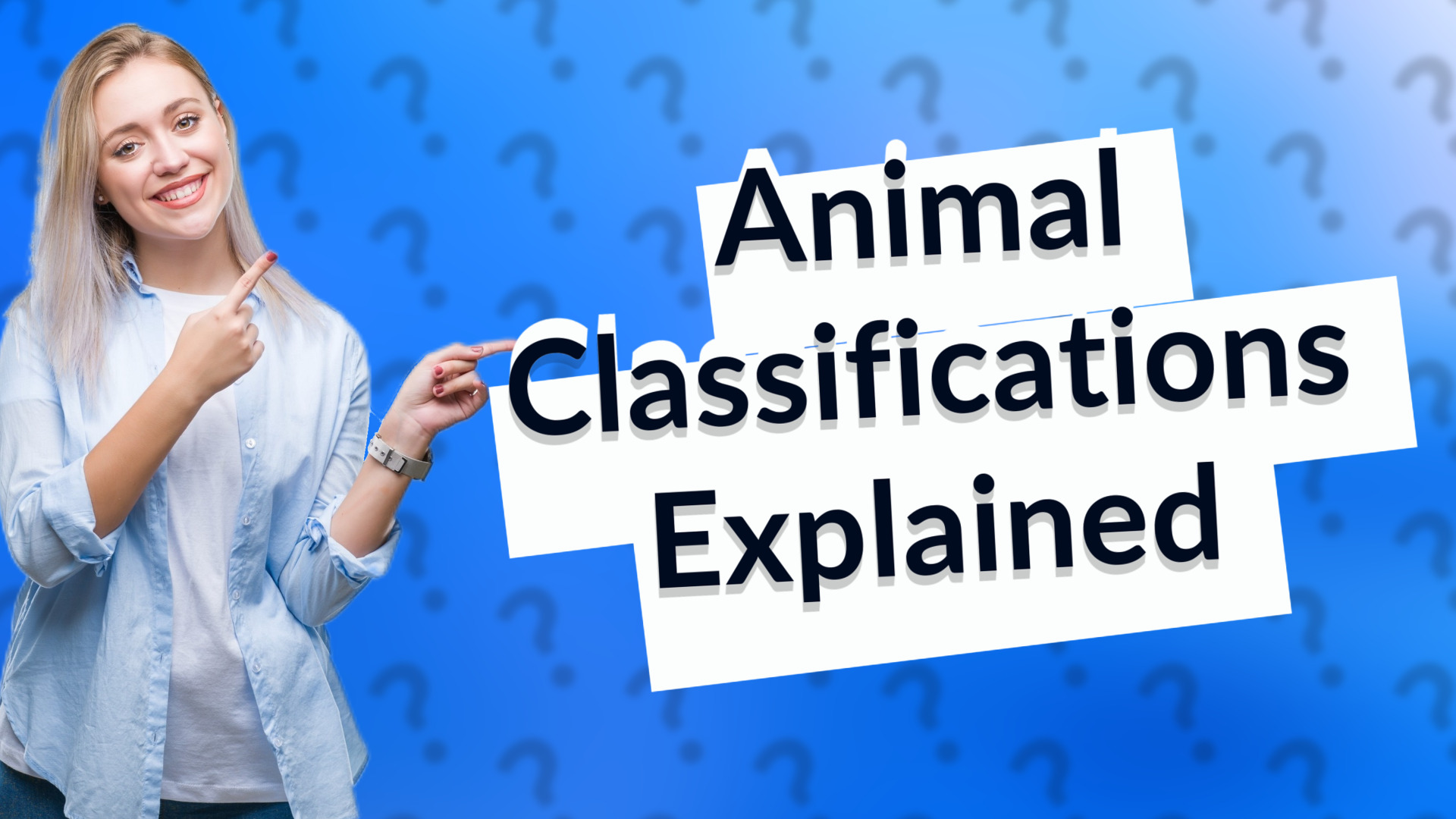 Animal Classifications Explained