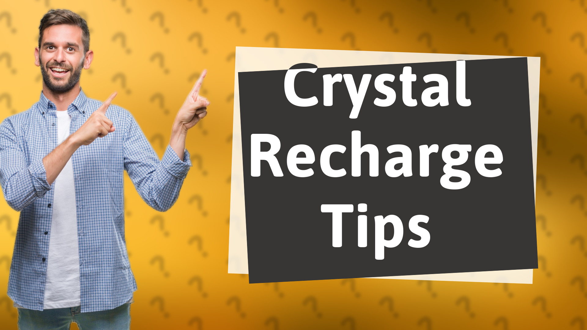 Crystal Recharge Tips
