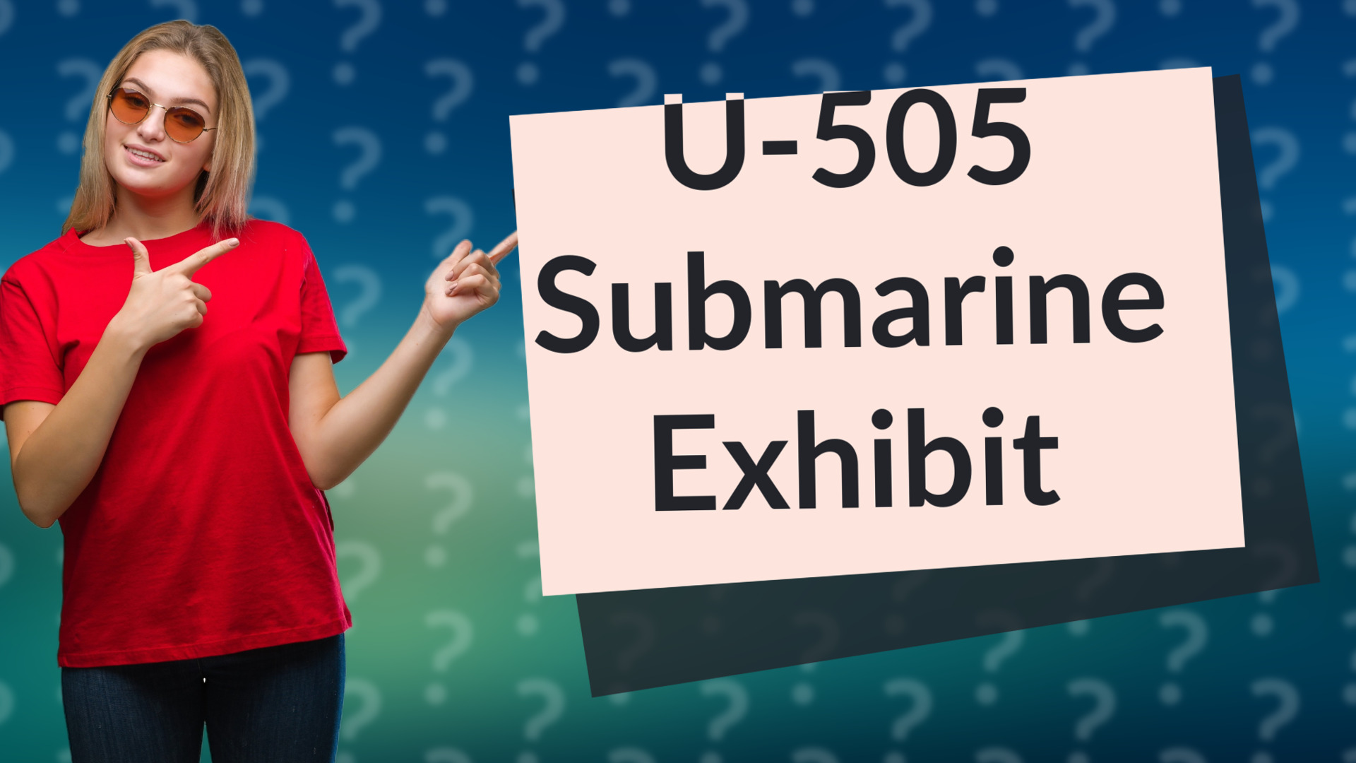 U-505 Submarine Exhibit