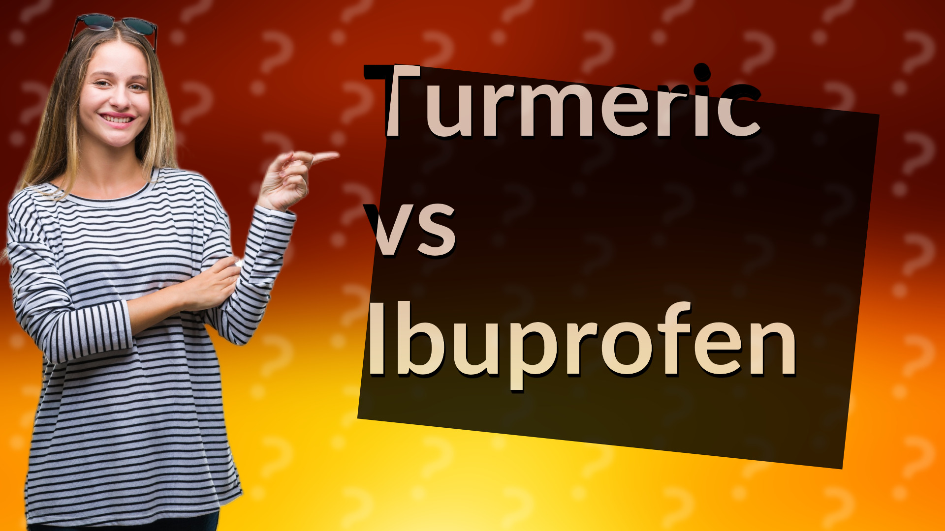 Turmeric vs Ibuprofen