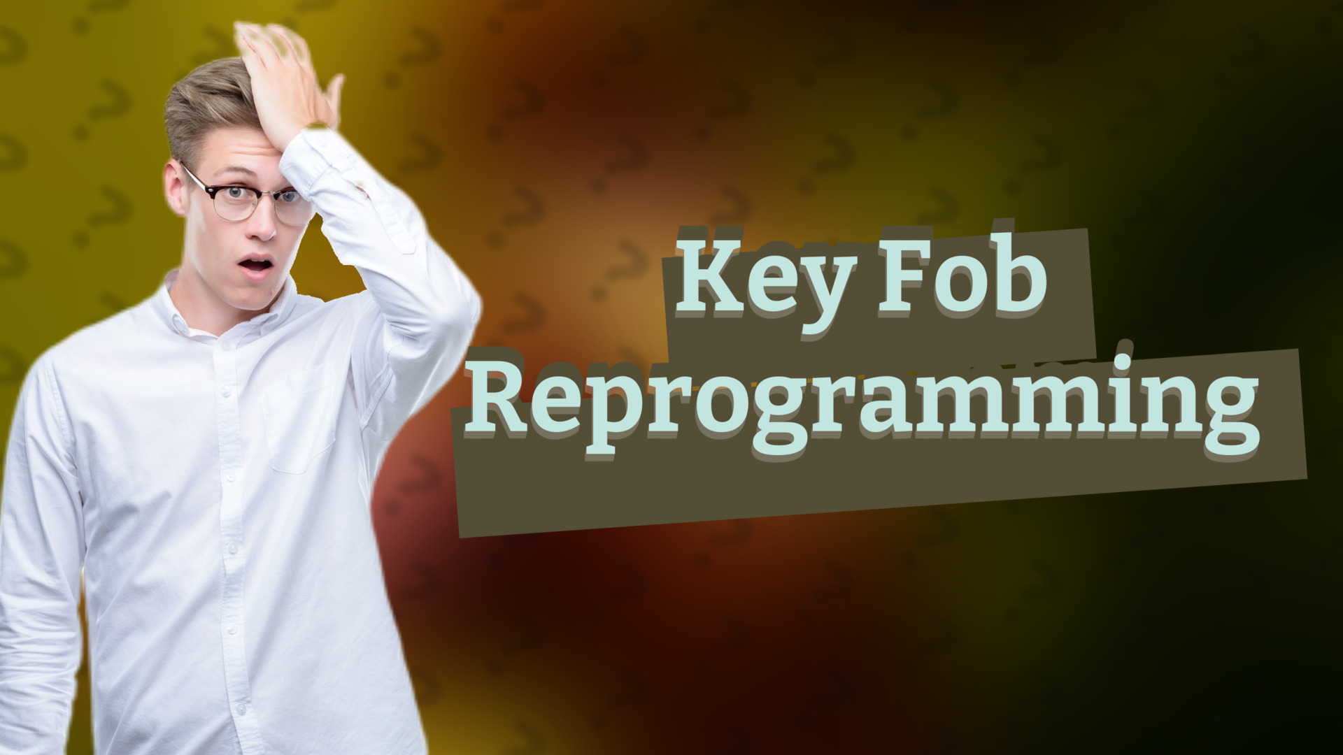 Key Fob Reprogramming