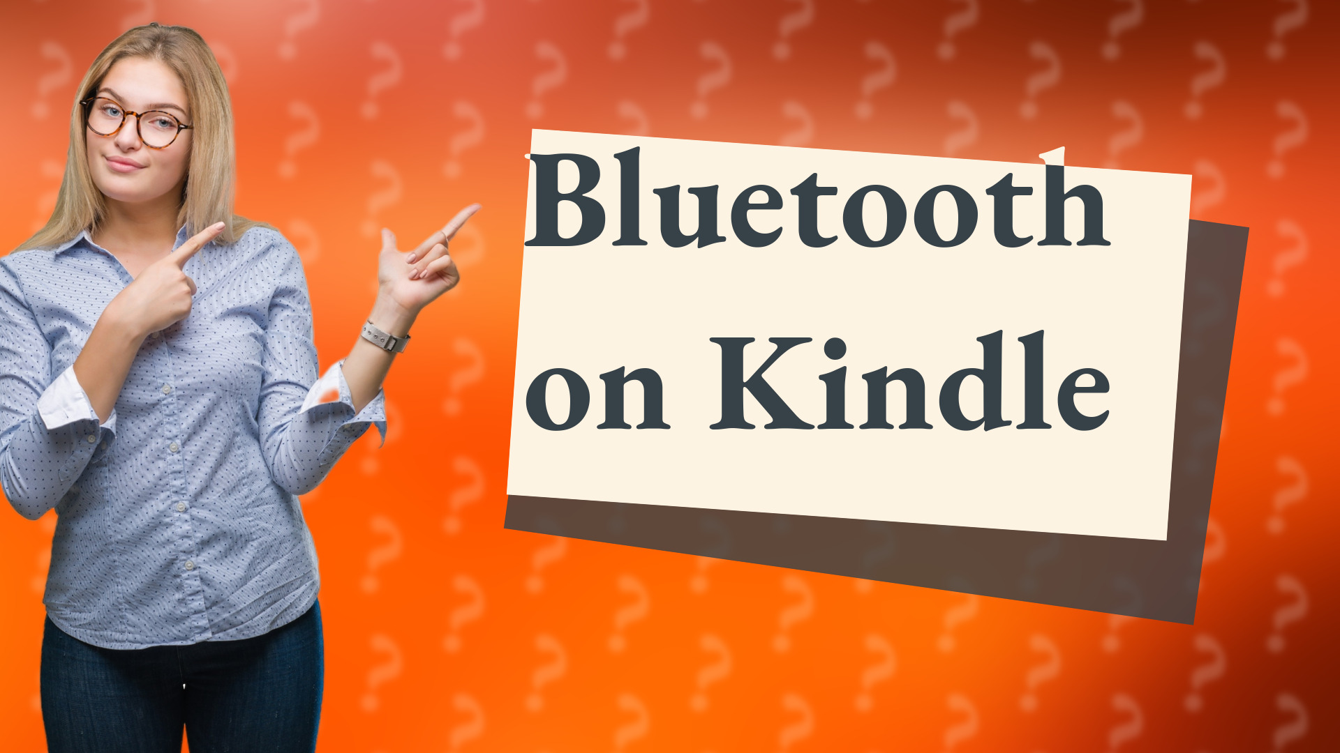 Bluetooth on Kindle