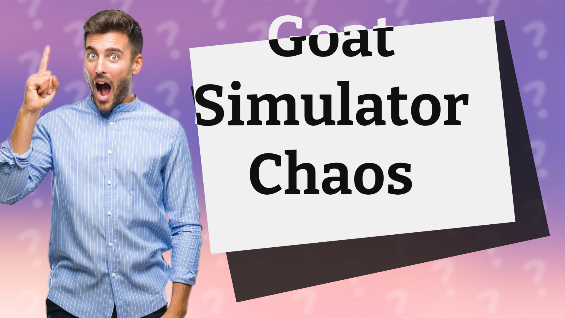 Goat Simulator Chaos