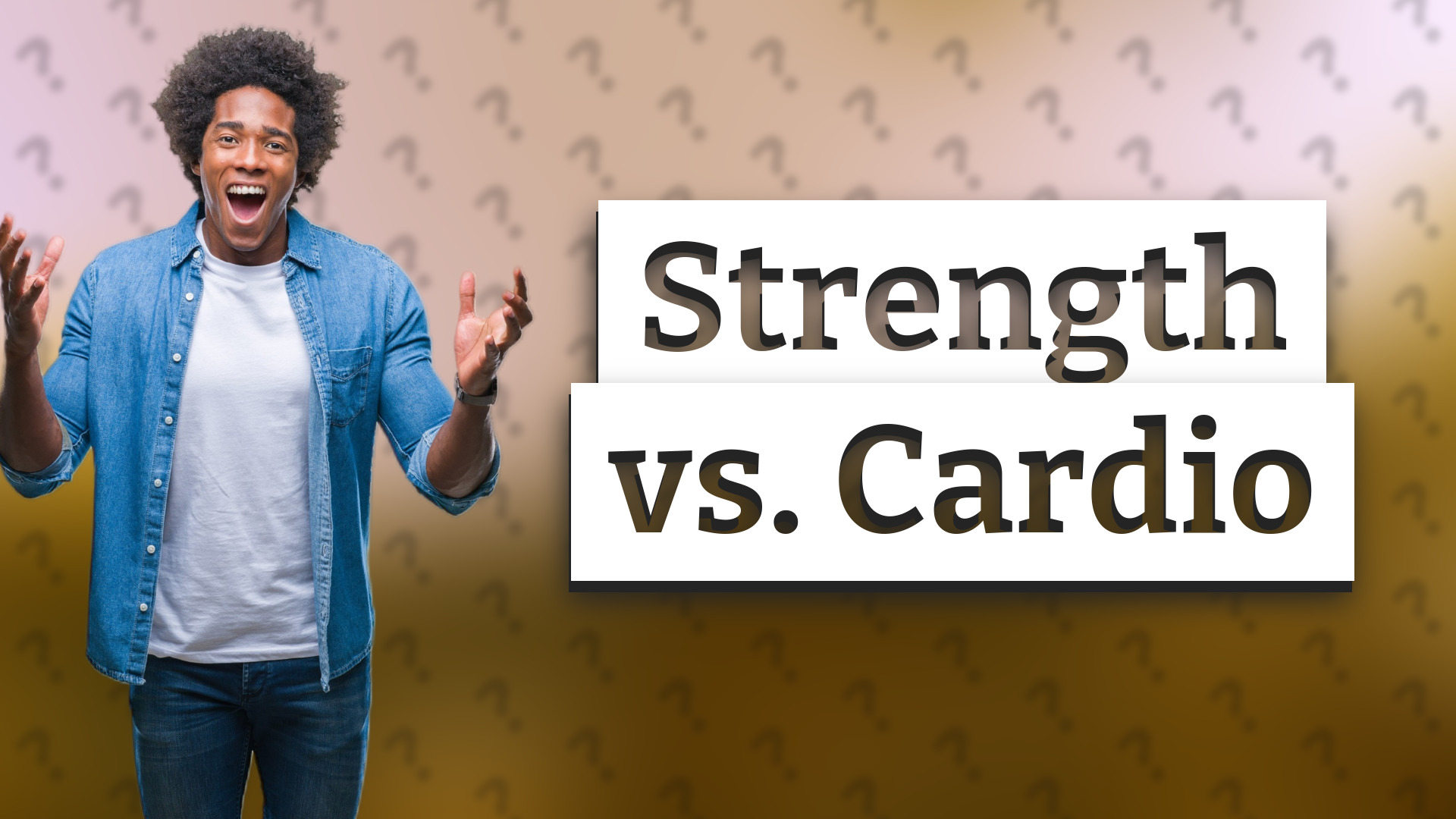 Strength vs. Cardio