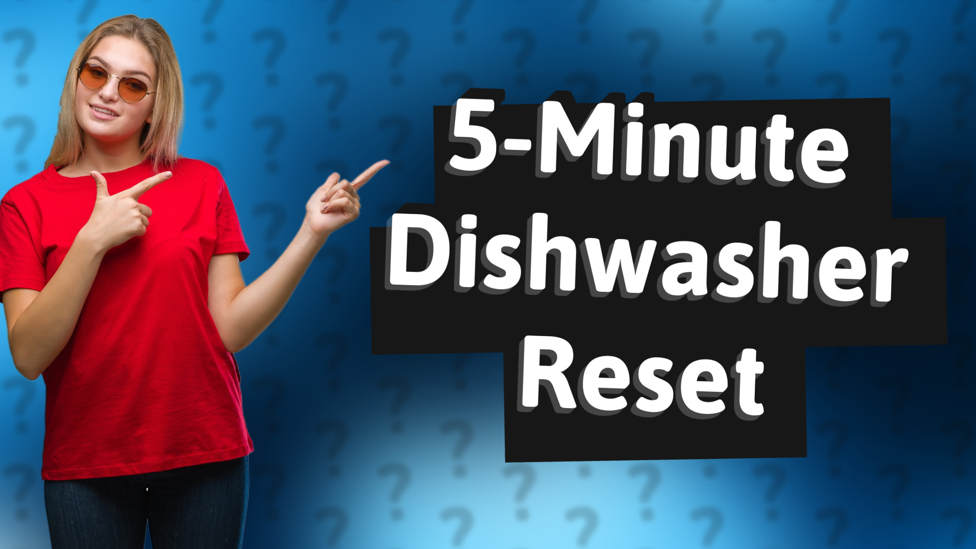 5-Minute Dishwasher Reset