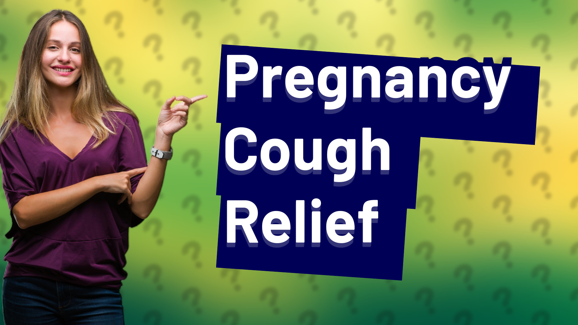 Pregnancy Cough Relief