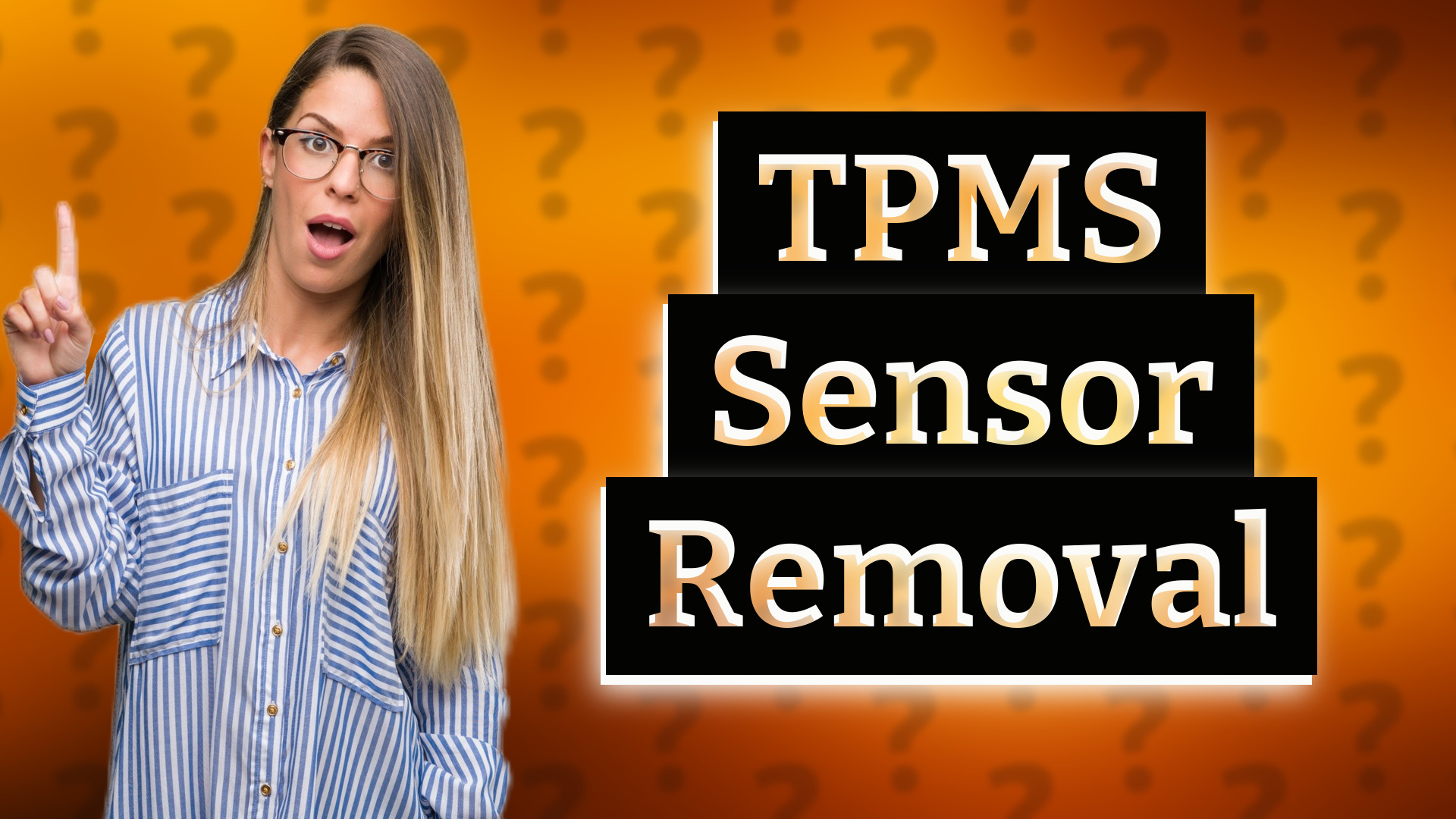 TPMS Sensor Removal