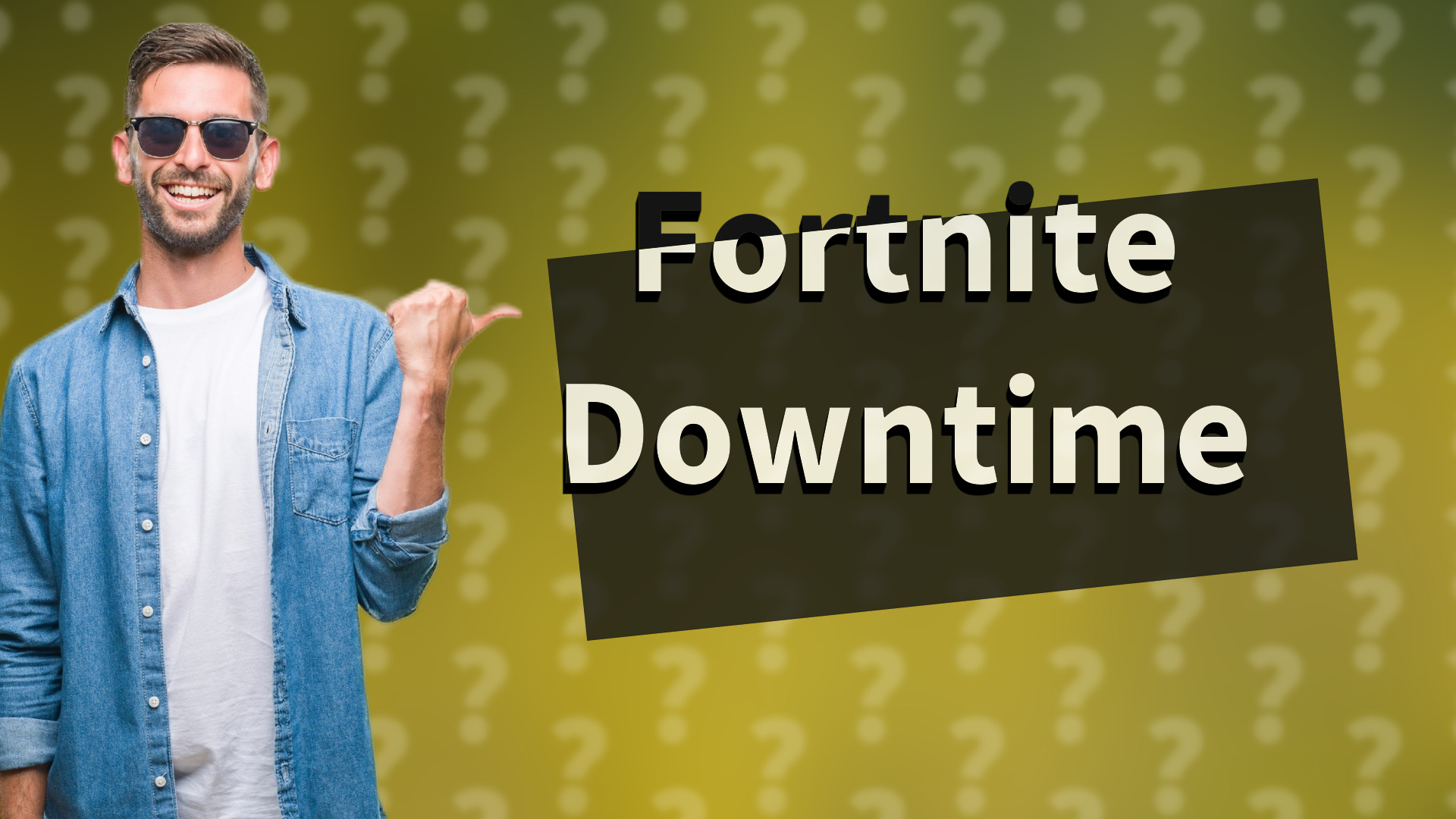 Fortnite Downtime