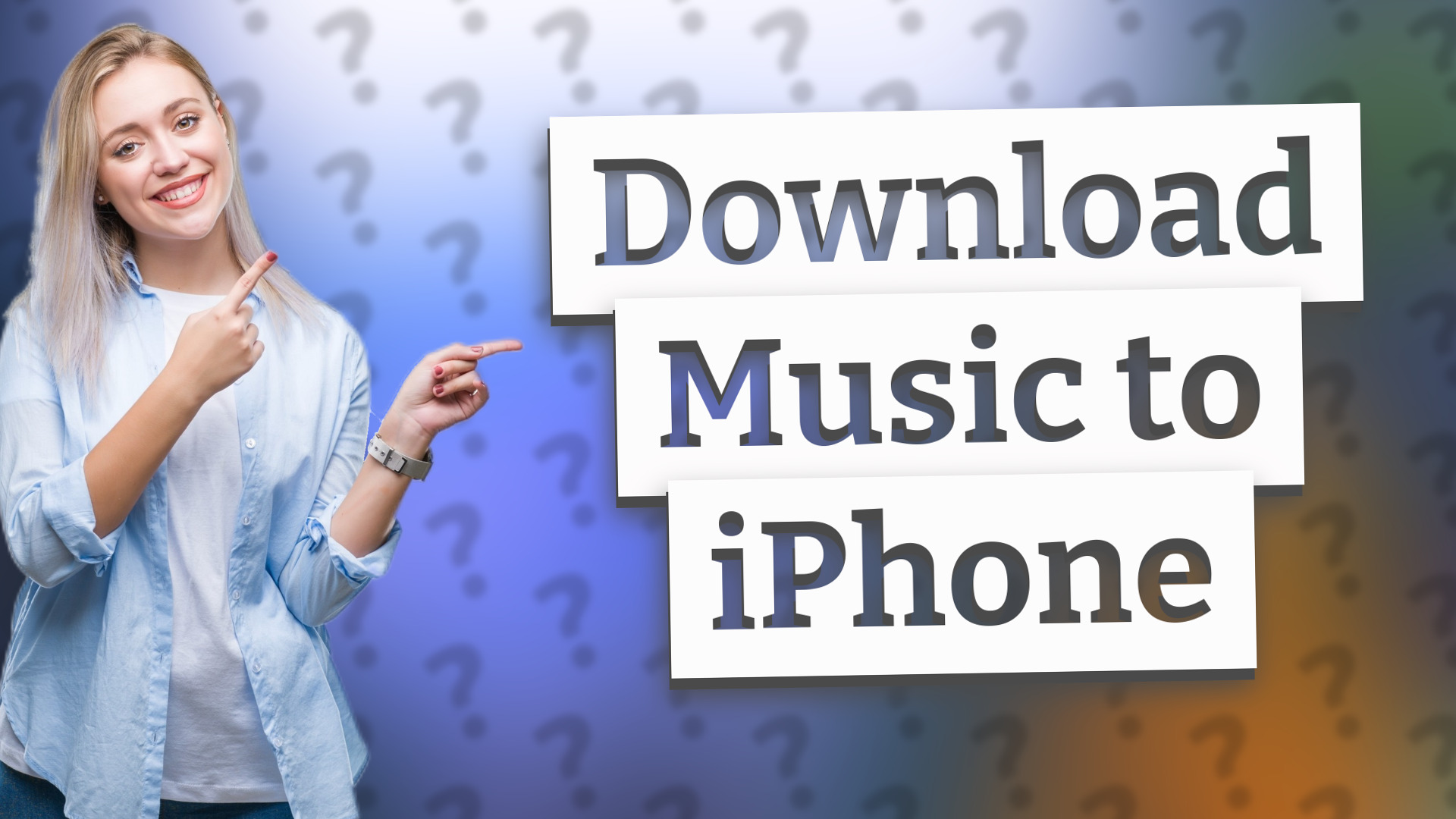 Download Music to iPhone
