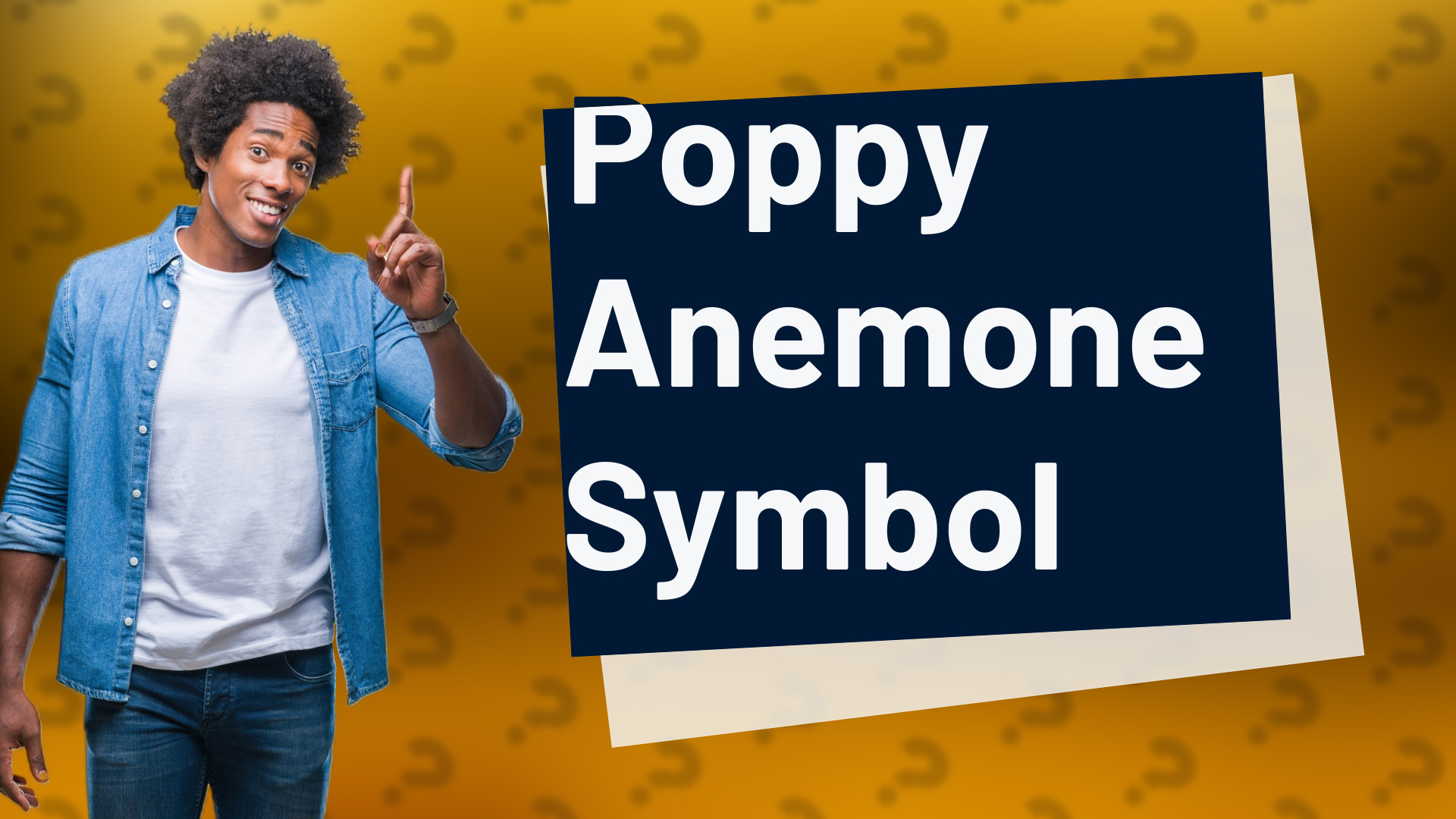 Poppy Anemone Symbol