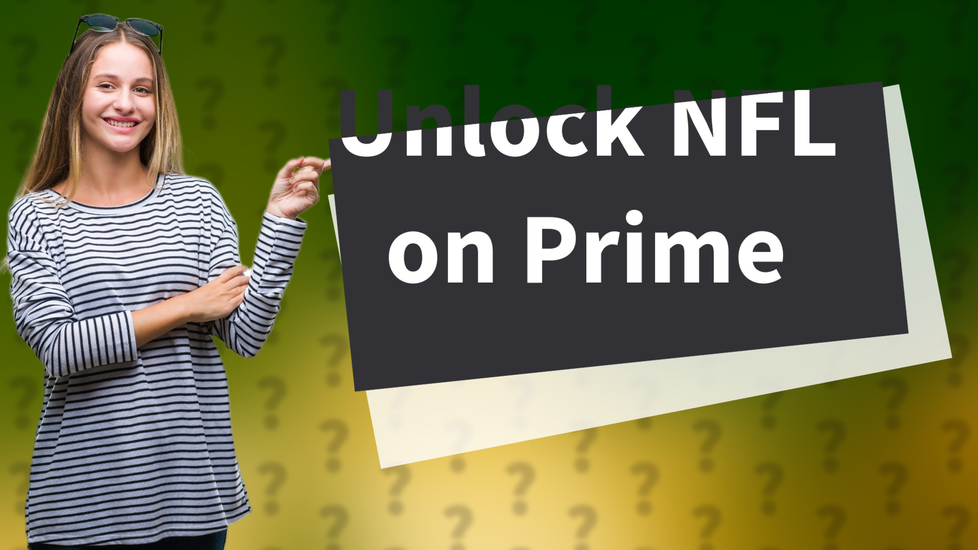 Unlock NFL on Prime