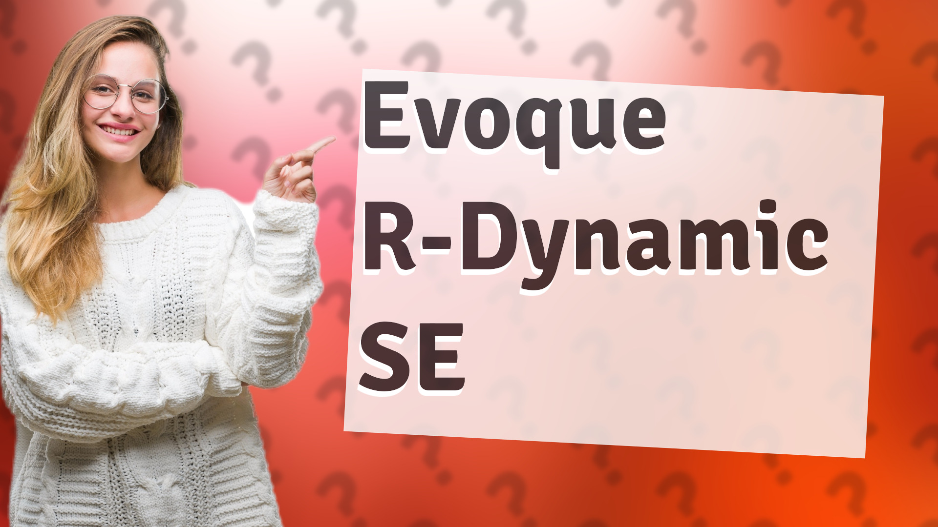 Evoque R-Dynamic SE