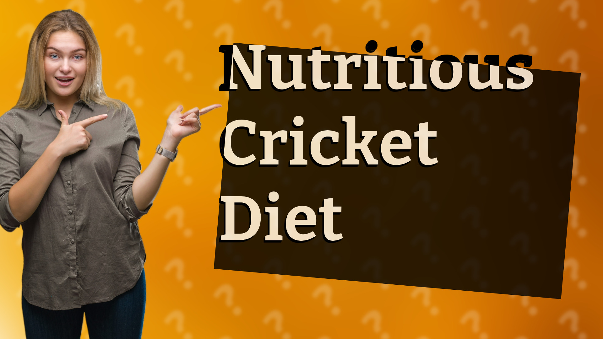 Nutritious Cricket Diet