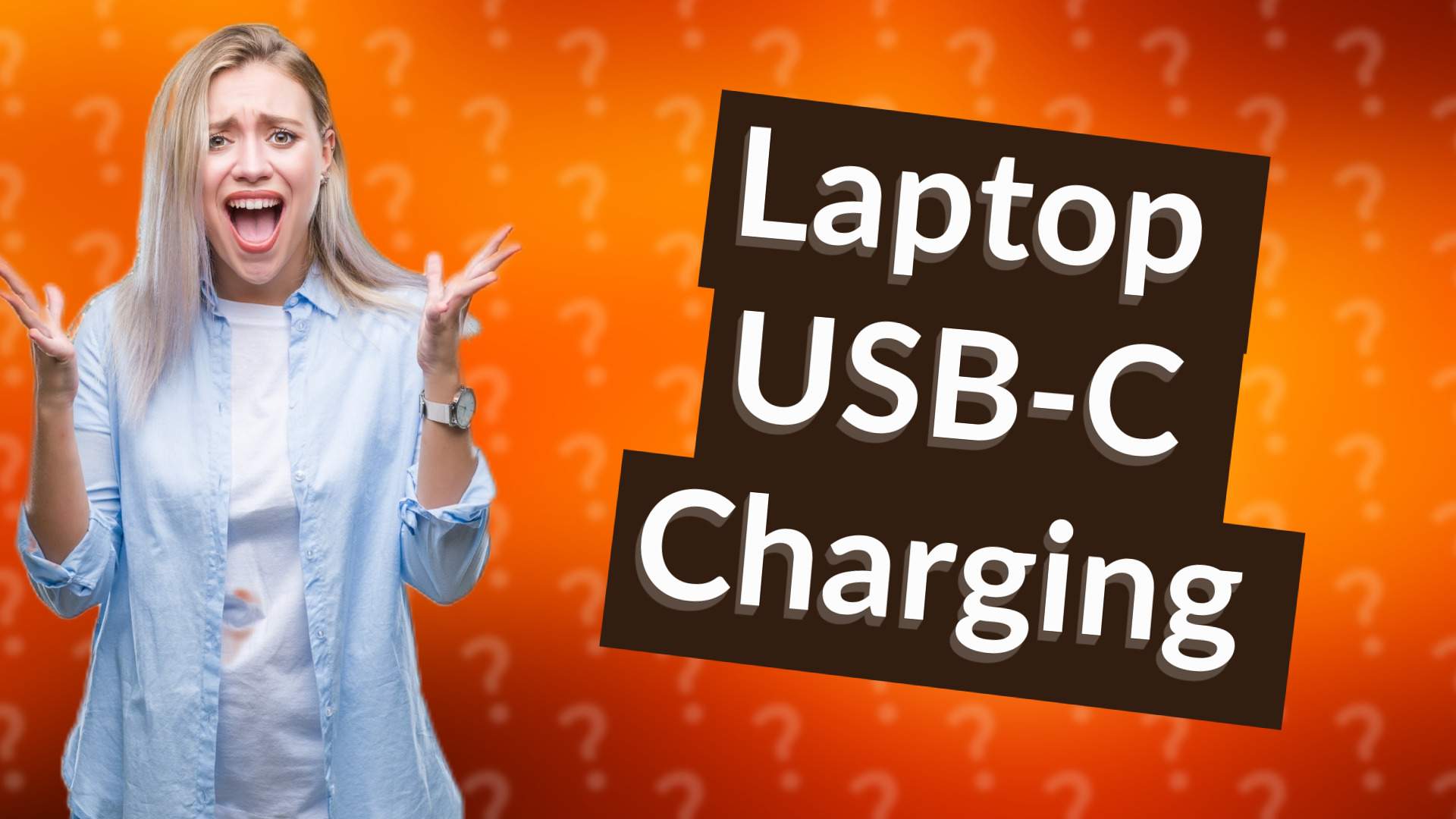 Laptop USB-C Charging