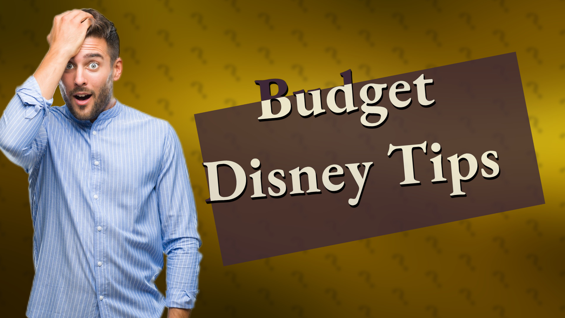 Budget Disney Tips
