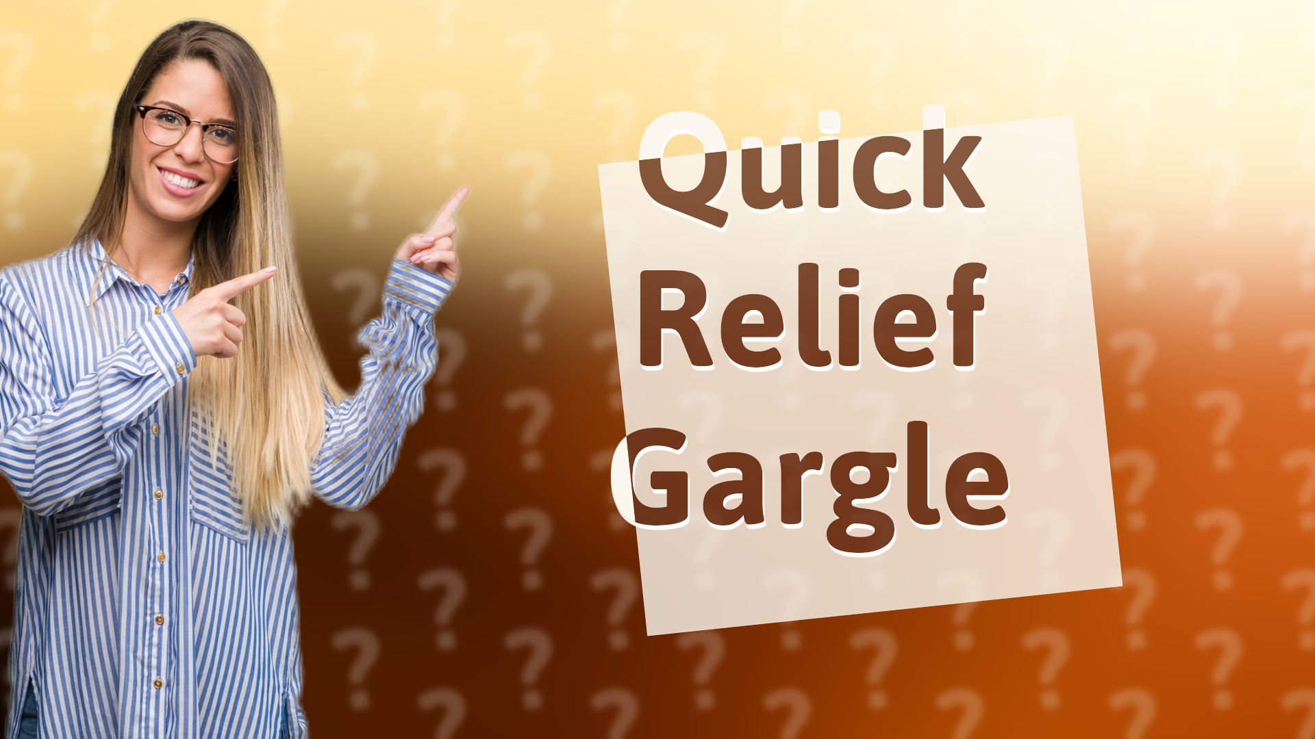 Quick Relief Gargle