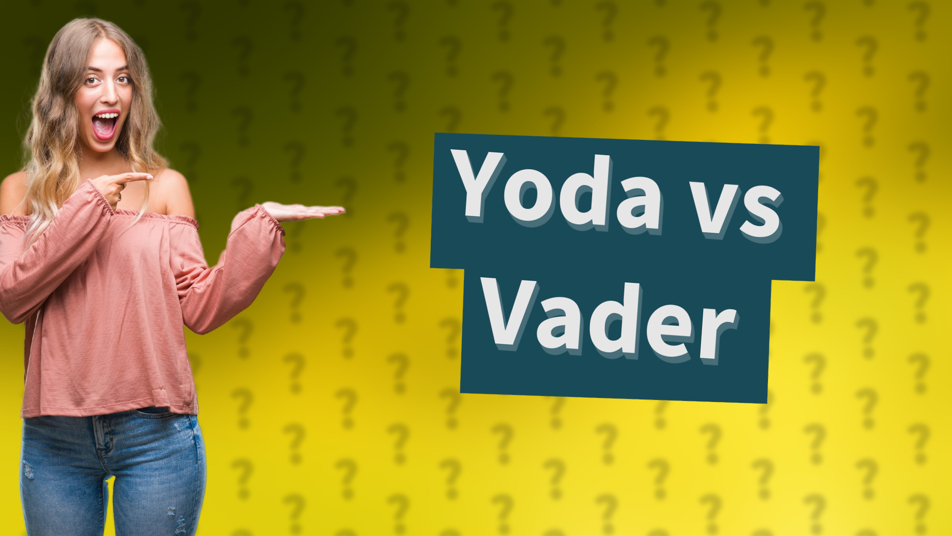 Yoda vs Vader